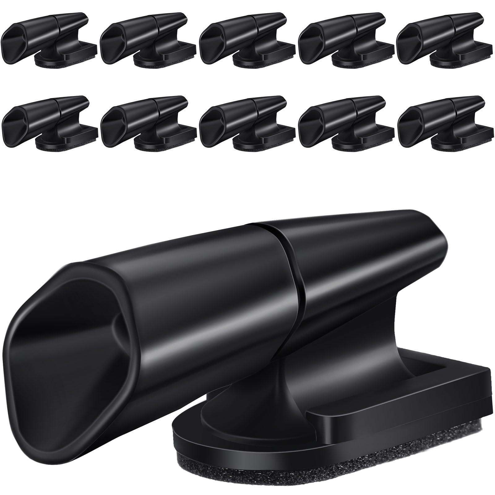 Frienda 10 Pieces Deer Whistle Save A Deer Whistles Avoids Collisions, Deer Whistles For Car Deer Warning Devices Animal Alert For Cars And Motorcycles (Black, Stylish Style)