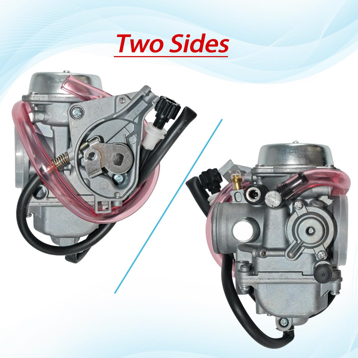 JDLLONG Carburetor Fit for Suzuki LT-F400 LTF400 LTF400F Eiger 400 4x4 2x4 2002-2007 Manual 13200-38F2V