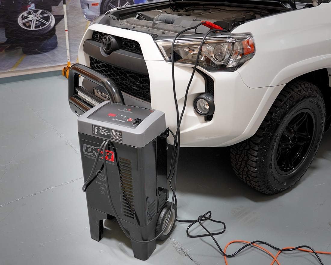 Schumacher Electric Dsr121 Proseries Car Battery Charger - 250 Peak Amps - 12V Battery Charger - Fully Automatic Battery Maintai