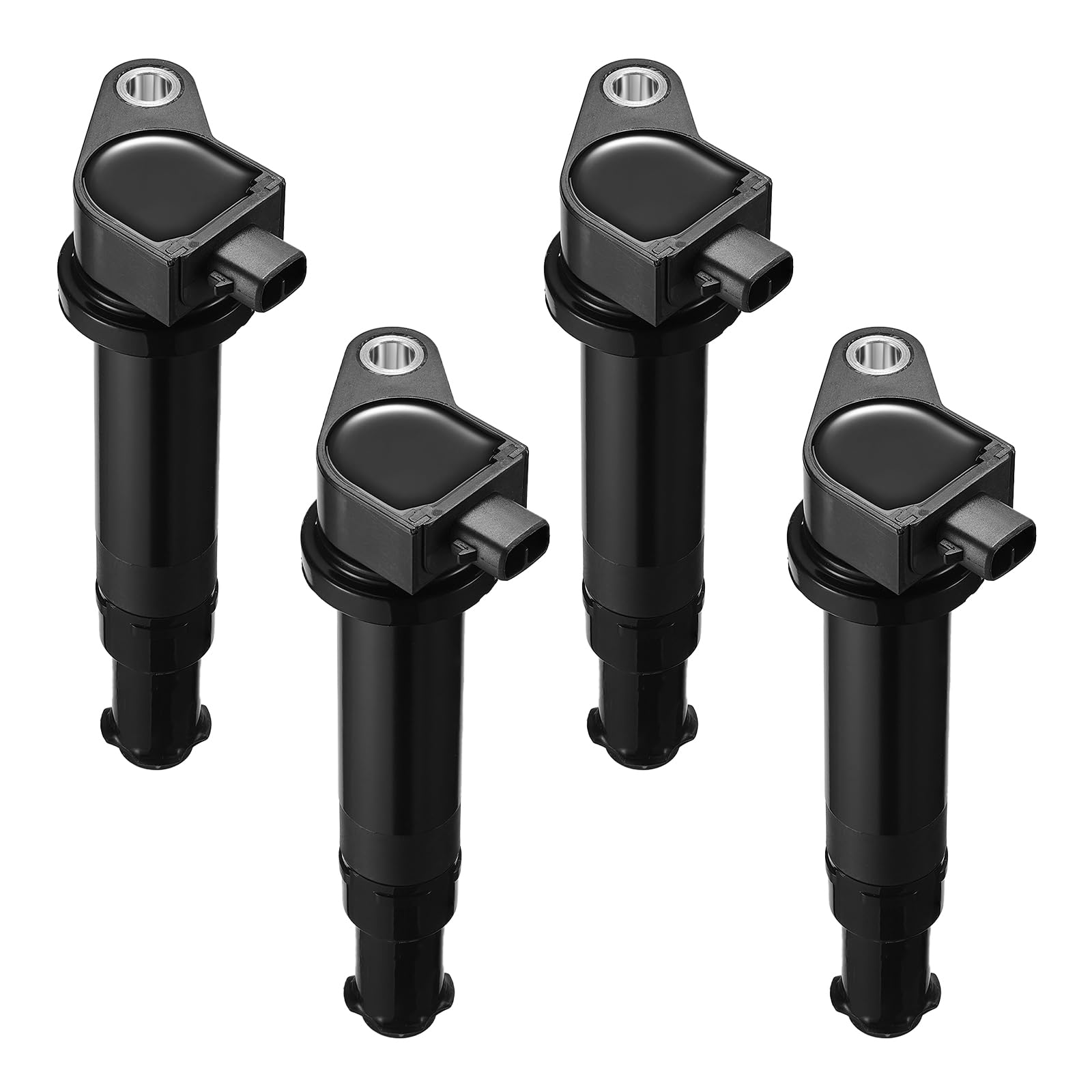 BDFHYK Ignition Coil Pack UF499 Set of 4 Compatible with Hyundai Accent 2006-2011,Compatible with Kia Rio Rio5 2006-2011 1.6L L4