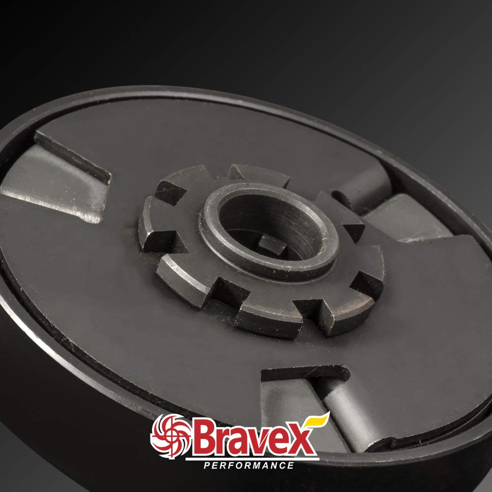 Motovecor Centrifugal Clutch Go Kart Clutch Predator Engine Clutch Baja Mini Bike 3/4 Inch Bore 10 Tooth 10T For #40/41/420 Chain 6.5Hp - Upgrade