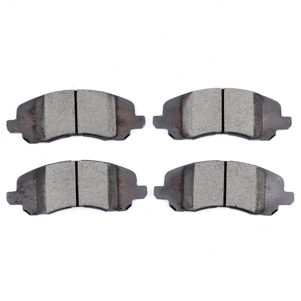 Automuto 4Pcs Front Ceramic Disc Brake Pads Set D1285 For Chrysler 200 Sebring For Dodge Avenger Caliber Stratus For Jeep Compas