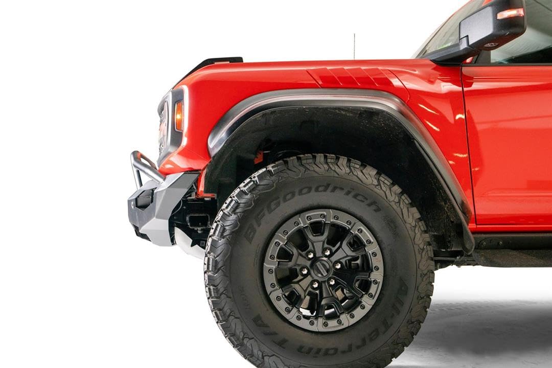 Fab Fours BR22-X5752-1 Matrix Front Bumper for 22-23 Ford Bronco - Black with Pre-Runner Guard