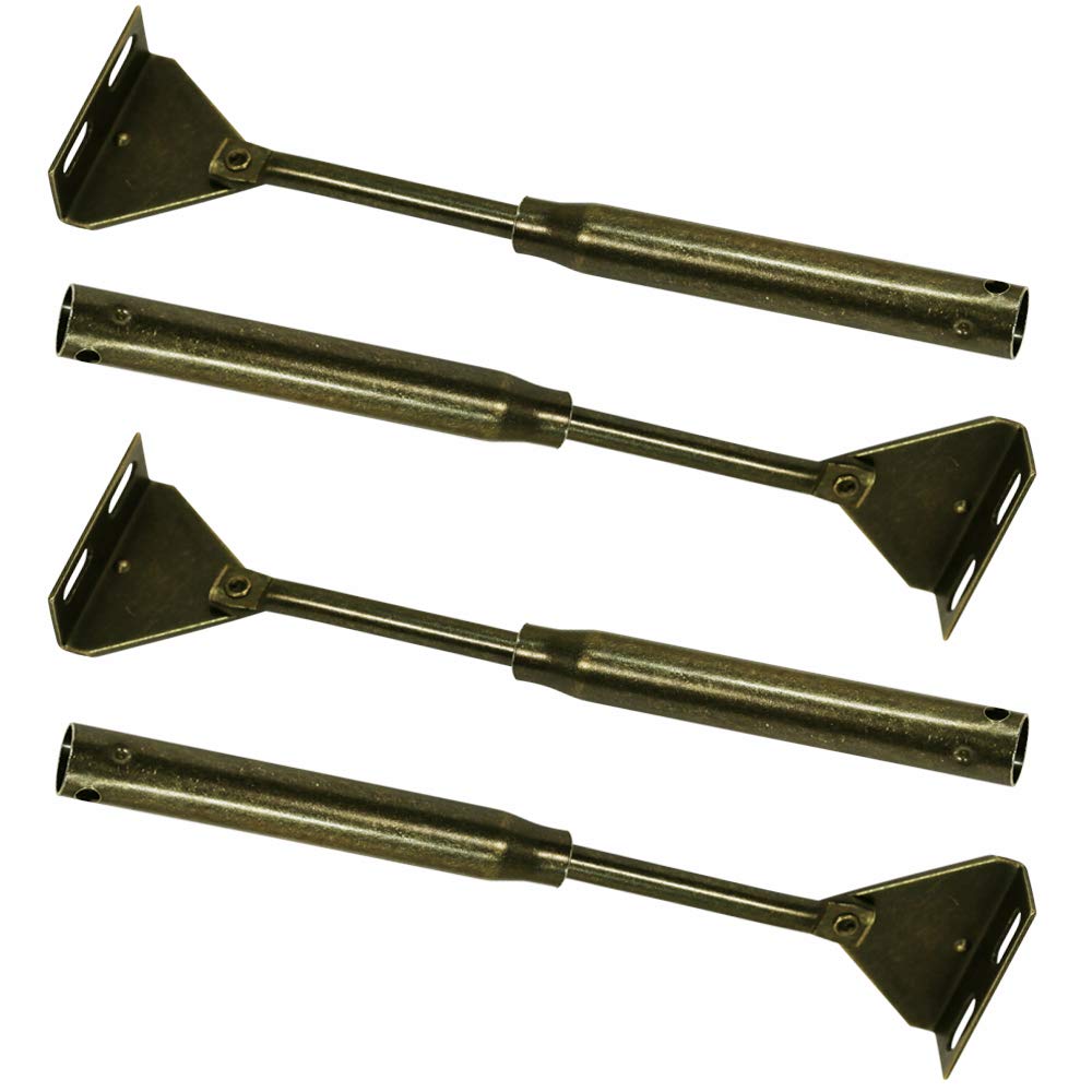 Rv - Cabinet Hardware Door Strut Spring Loaded - Set Of Four (4 Pack) - Metal