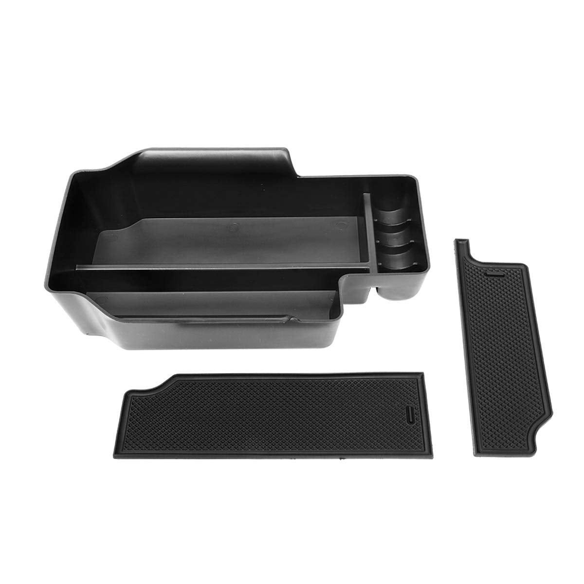 Dna Motoring Center Console Organizer Tray Compatible With 15-19 Colorado/Canyon, Armrest Storage Box, Ztl-Y-0009