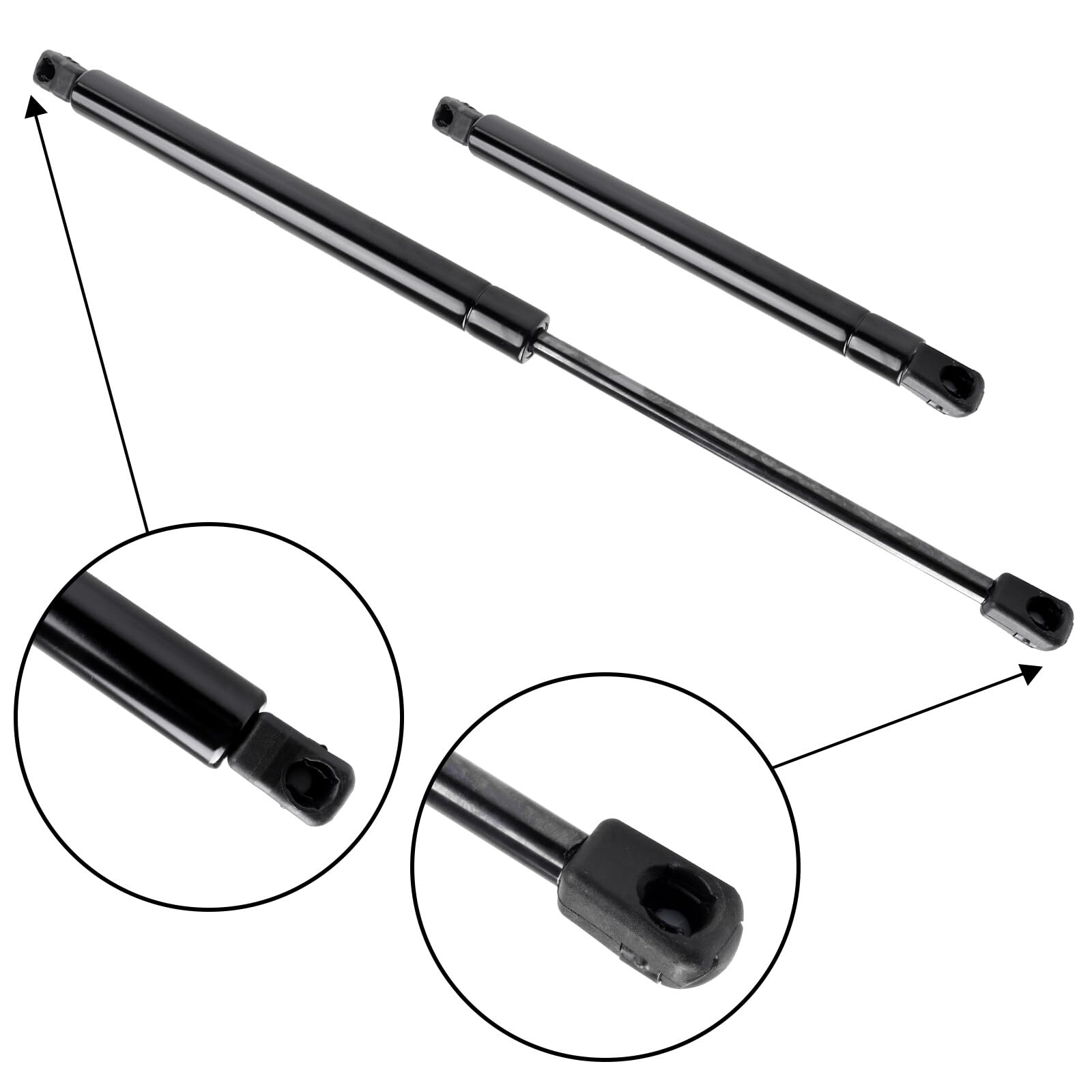 Scitoo Pm1017 17.8Inch Lift Supports Fit For Hyundai Santa Fe 2007-2012 Rear Left And Right Liftgate Shock Struts 2Pcs