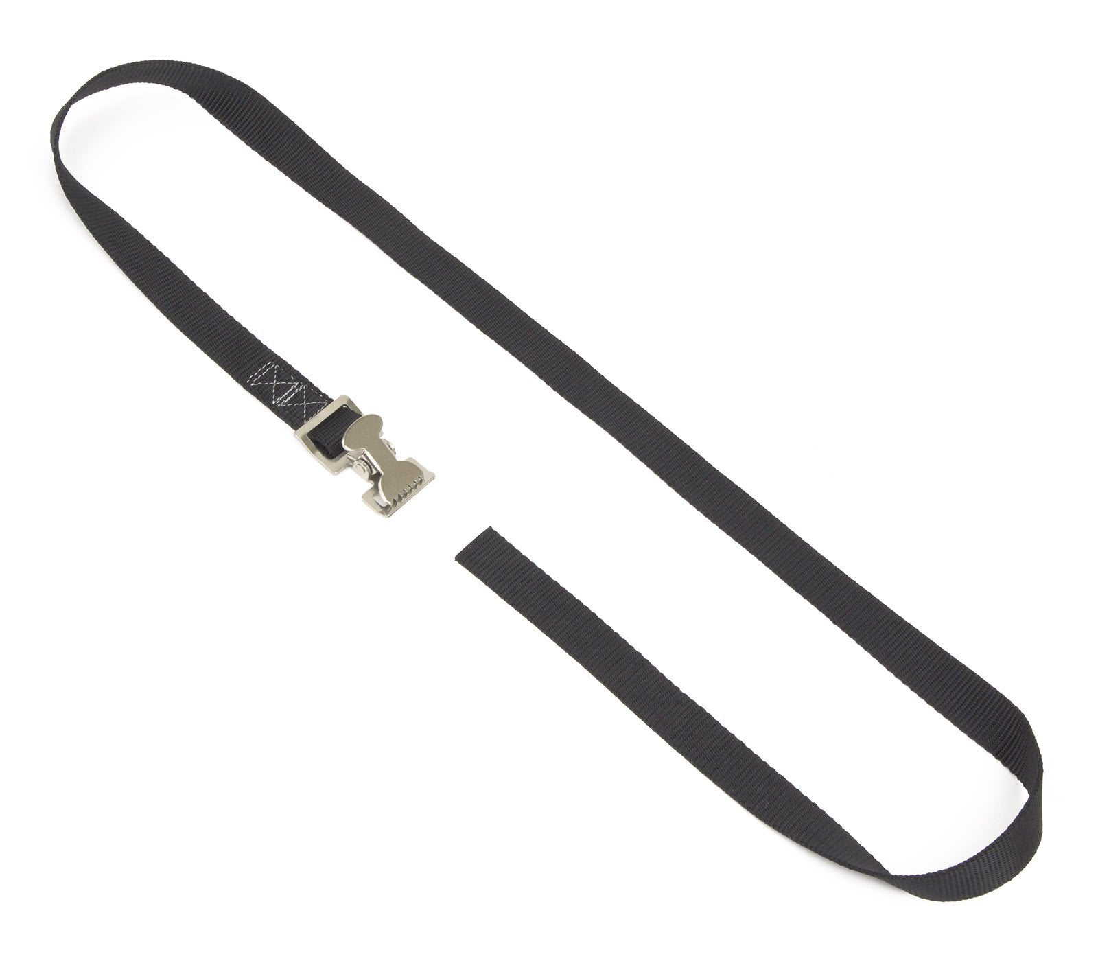 Powertye 1In X 4Ft Utility Lashing Strap - Made In Usa - 150 Lb. Working Load Limit / 450 Lb. Breaking Strength - Black (4-Pack)