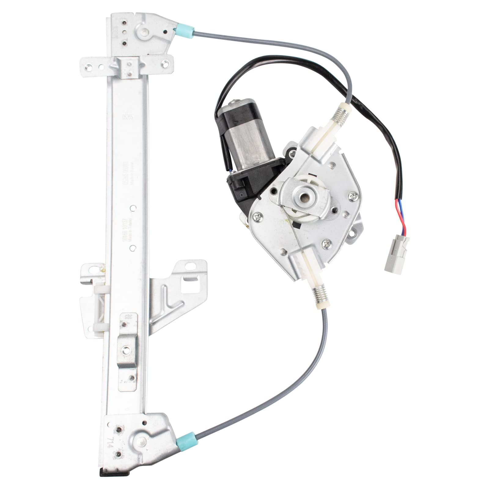 Trq Rear Left Power Window Regulator & Motor Assembly Drivers Side Compatible With 2001-2005 Honda Civic