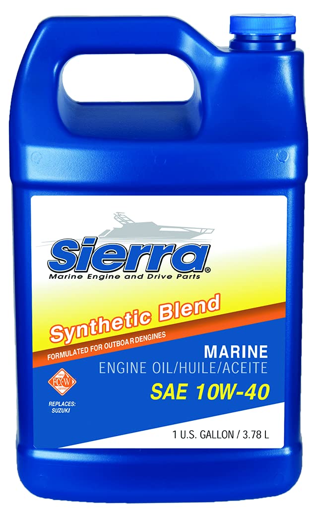 Sierra International 18-9551-3 Gallon44; Semi-Synthetic Engine Oil - Case Of 6