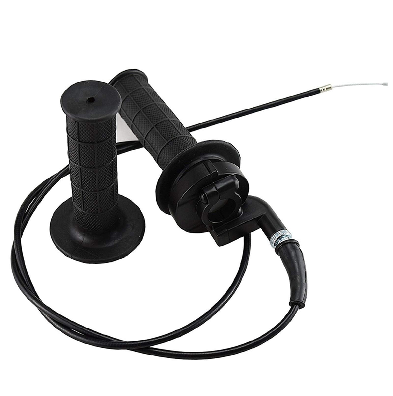 Liyyoo Throttle Cable Kit, Throttle Handle,Right Brake Lever And Left Handle, For Xr80 Xr100 Crf70 Crf80 Crf100 Pit Dirt Motor Bike Baja Mini Bike 196Cc 200Cc 5.5Hp 6.5Hp 48 Inch Twist Throttle Hand