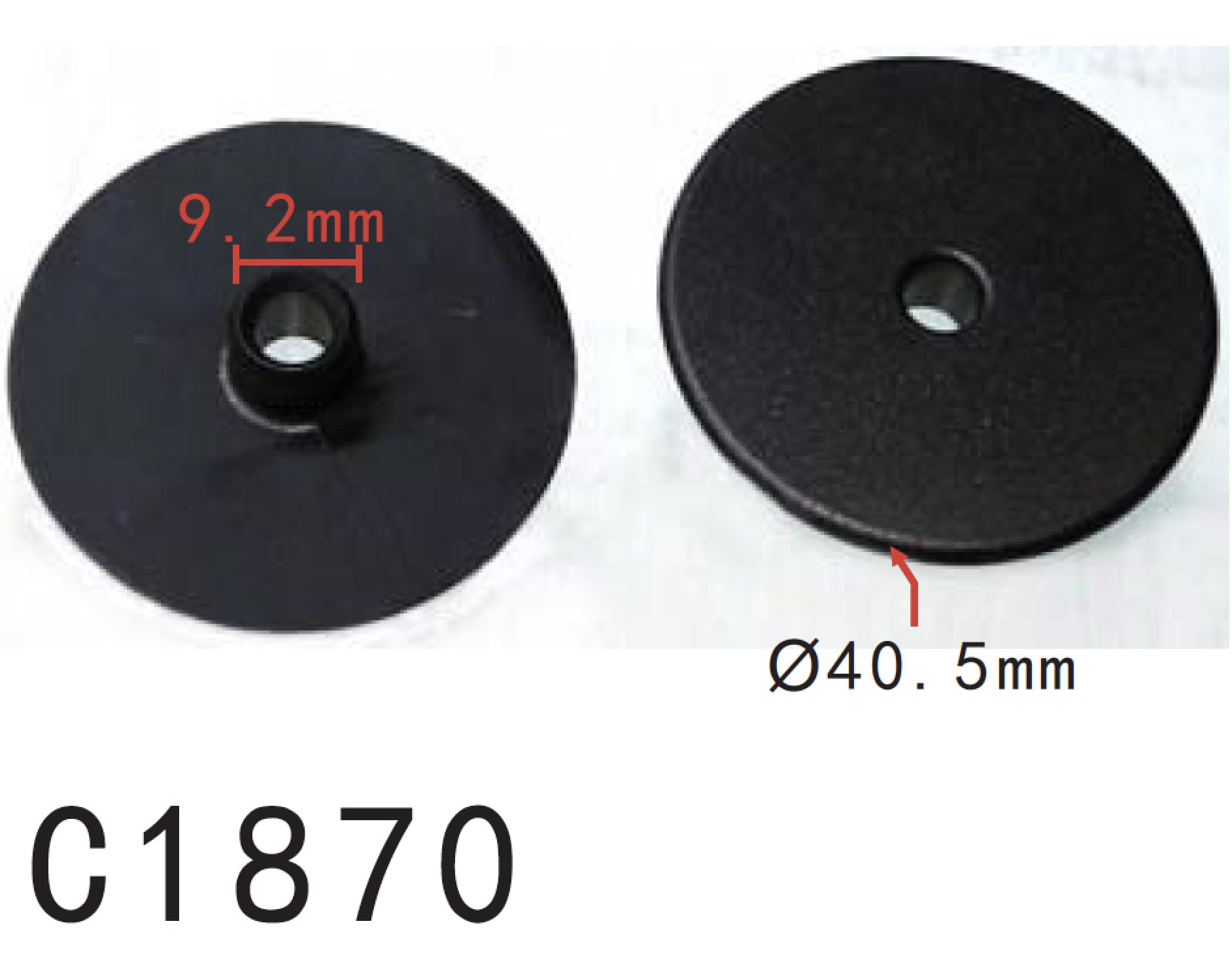 Autobahn88 Retainer Clip For Carpet Mat, Compatible With Volkswagen (Oem: 8E0864227) (Pack Of 20)