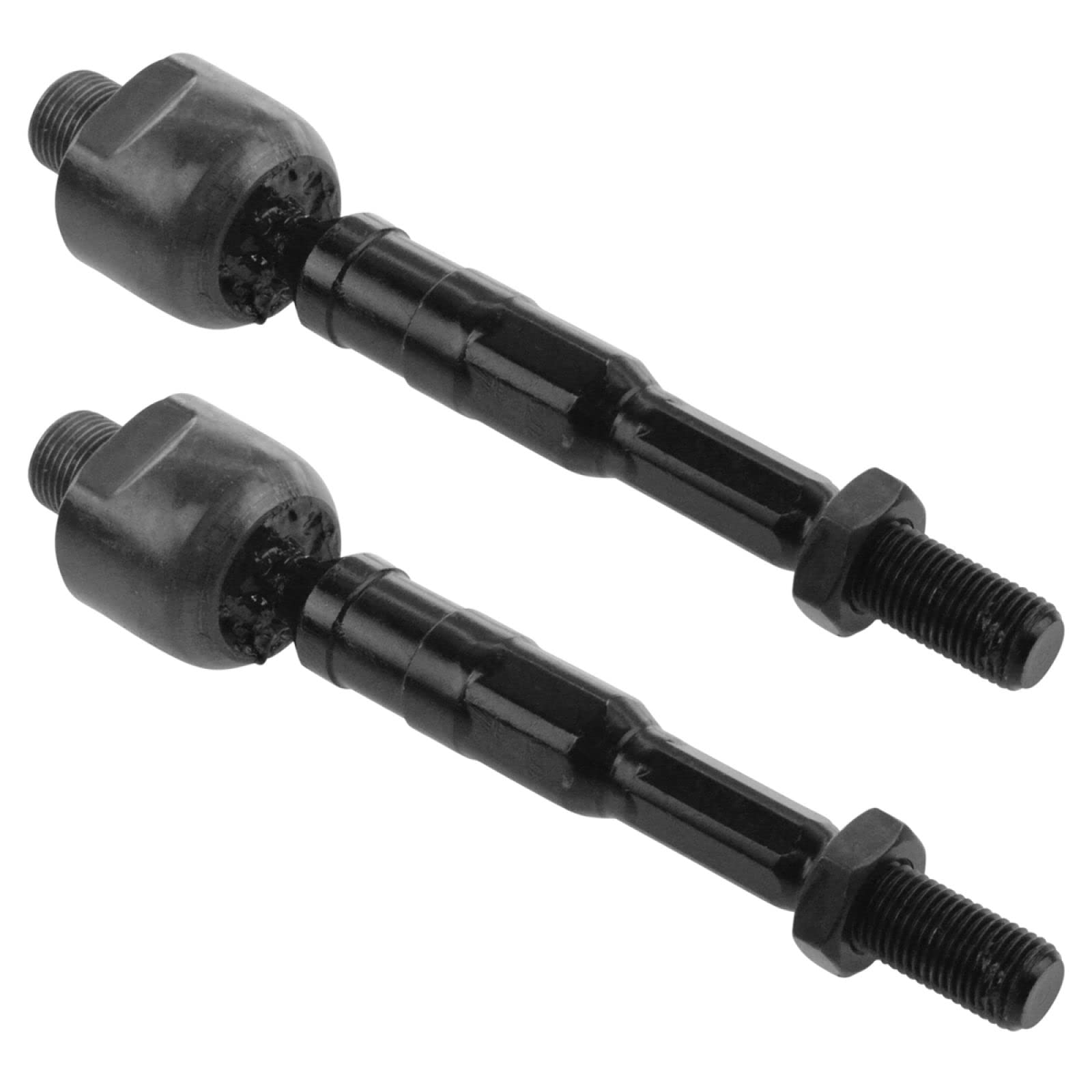 TRQ Front Inner Tie Rod Set Compatible with 2006-2011 Honda Civic