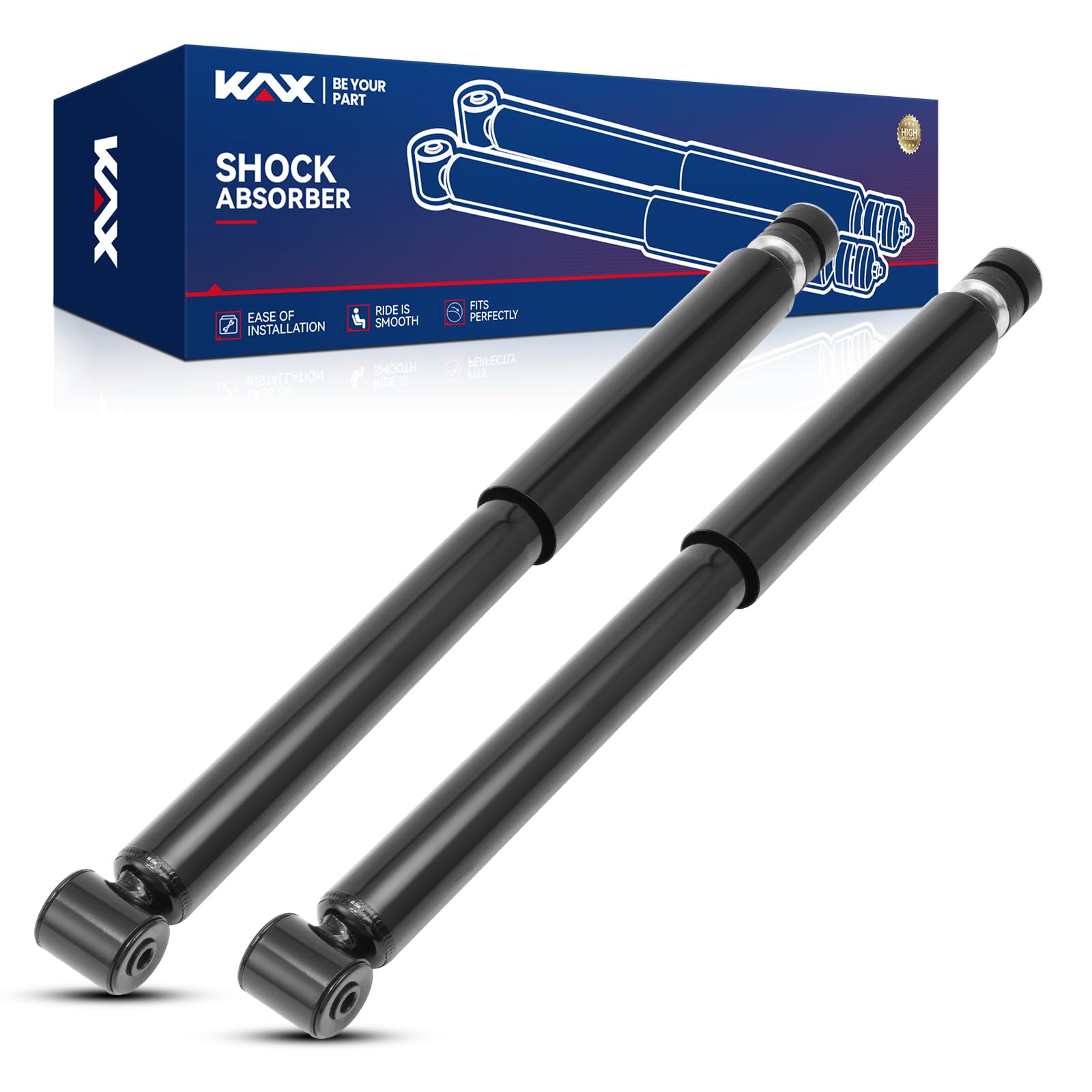 KAX Rear Quick Struts for Chevrolet Aveo 2004-2011, Chevrolet Aveo5 2007-2011, Pontiac G3 2009-2010 Rear Shocks Complete Struts 