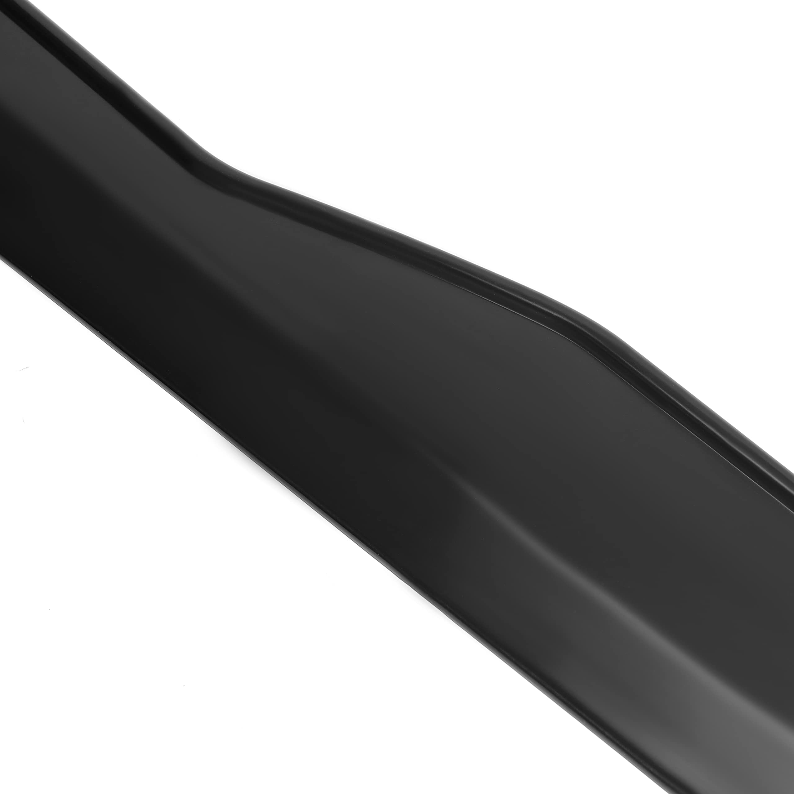 HECASA Side Skirts Body Kit Replacement Compatible with 2015-2023 Dodge Charger SRT Black Pair Rocker Panels Guard Side Extensio