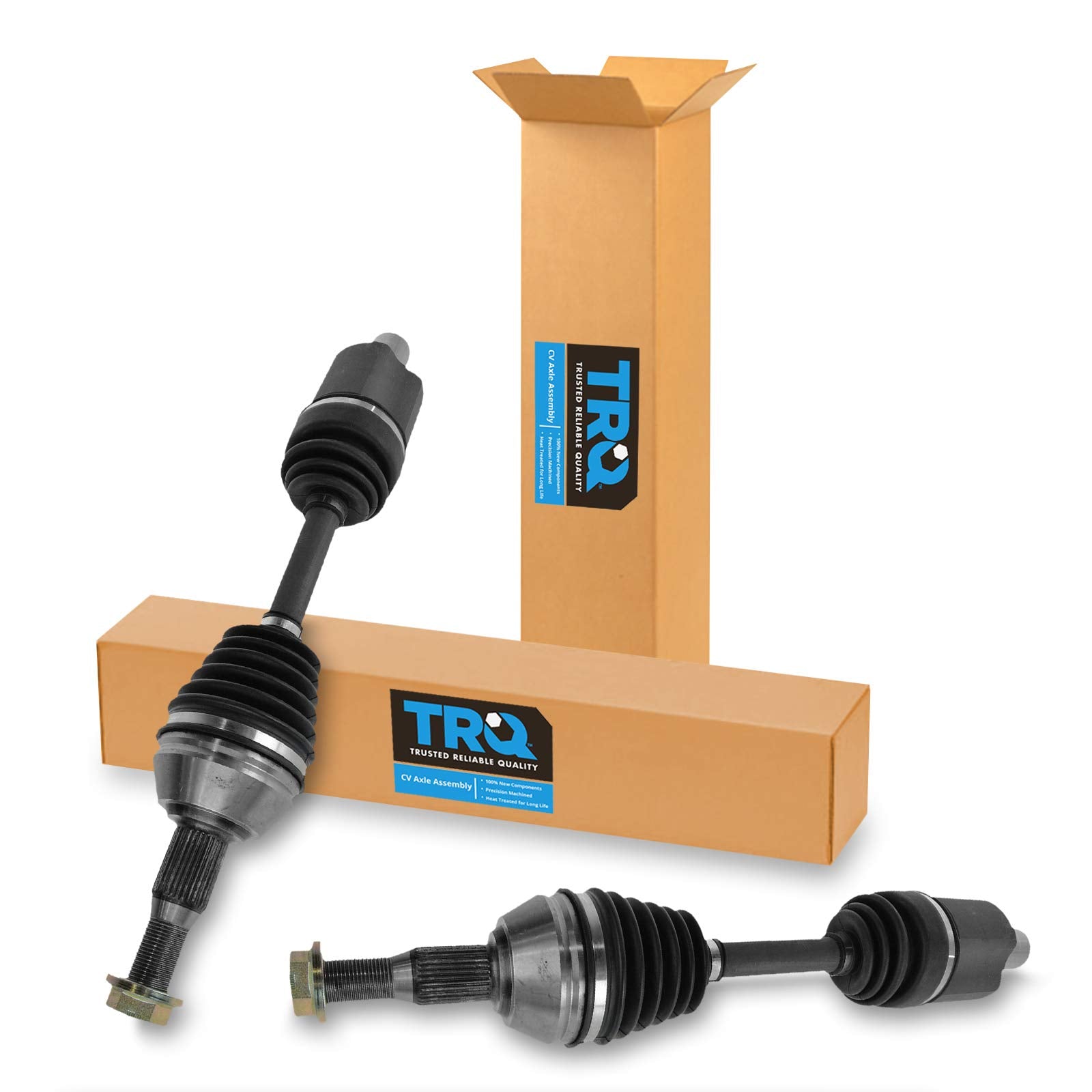 Trq Front Cv Axle Shaft Assembly Set Compatible With 2006-2011 Buick Lucerne 2000-2005 Cadillac Deville Dts 1998-2004 Seville 19
