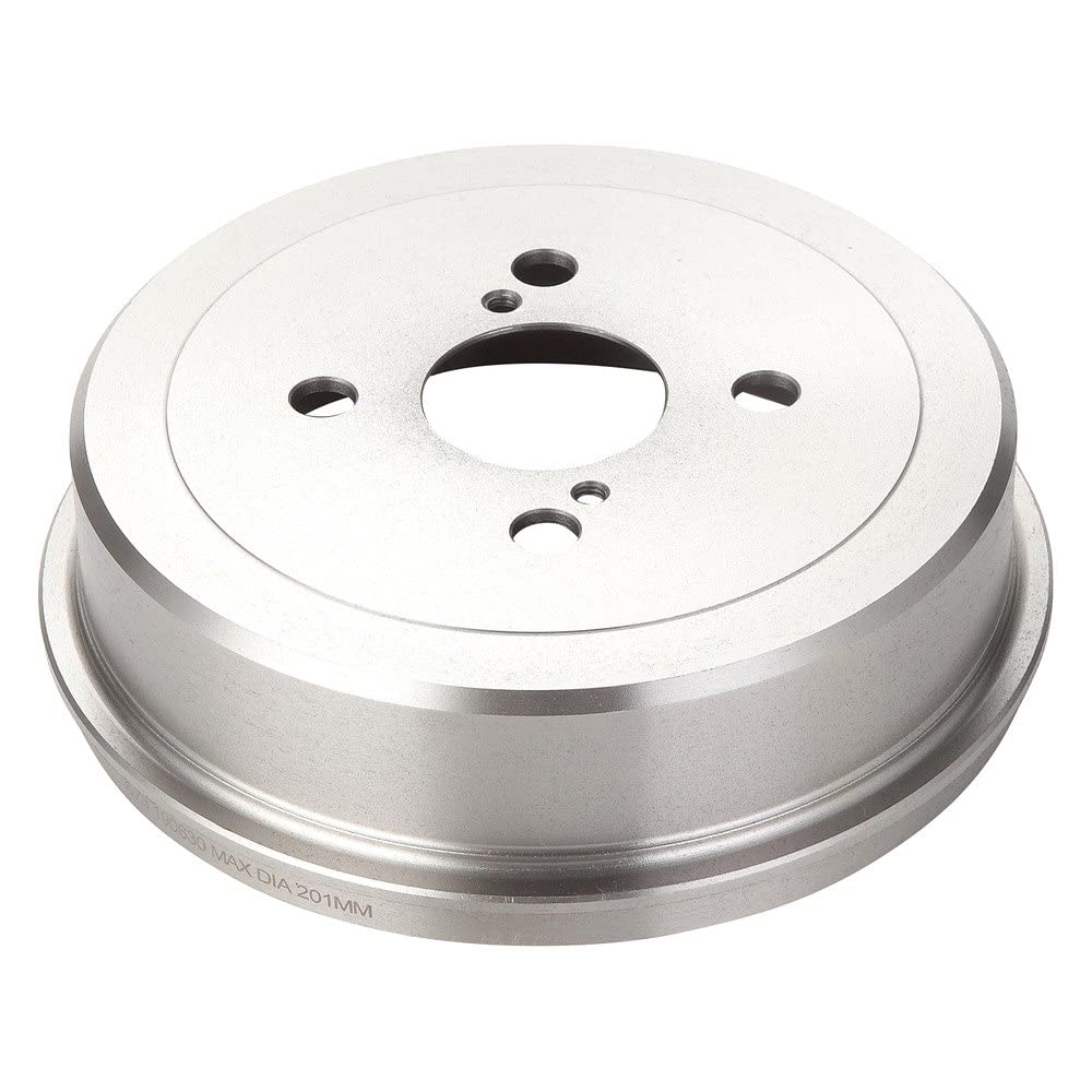 Trq Rear Brake Drum Pair Set For 1994-2002 Toyota Corolla / 1993-1997 Geo Prizm / 1998-2002 Chevy Prizm
