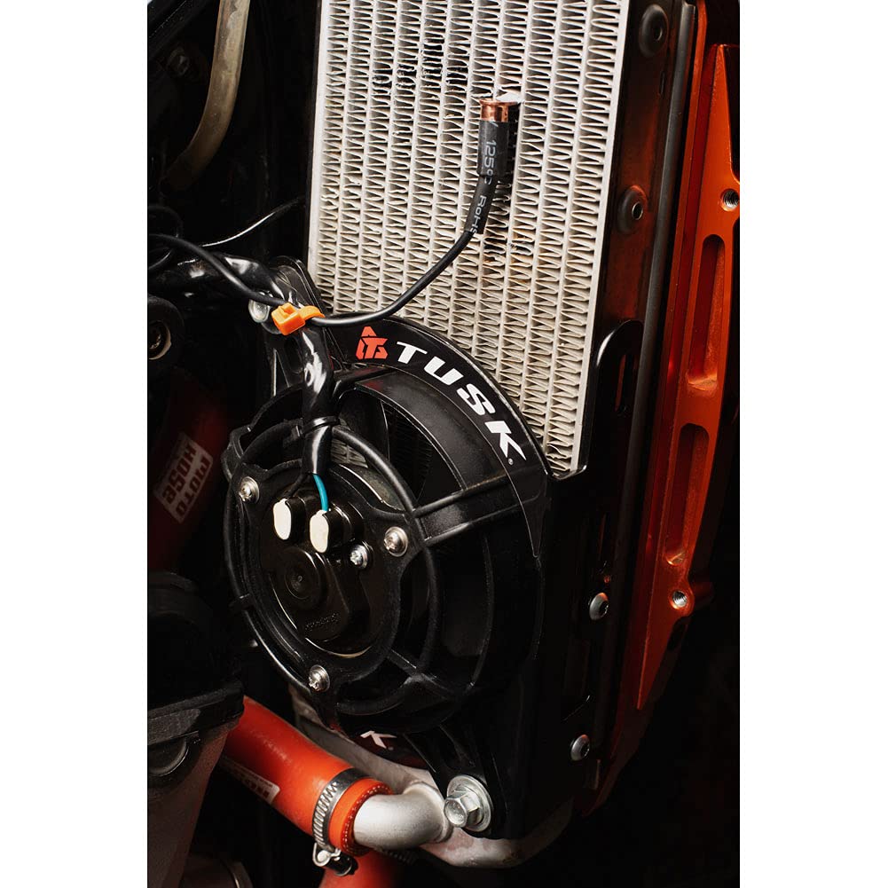 Tusk Digital Radiator Fan Kit Compatible With Ktm 300 Xc-W 2019-2023/350 Xc-F 2016-2022/Compatible With Husqvarna Te 300 2019-2023