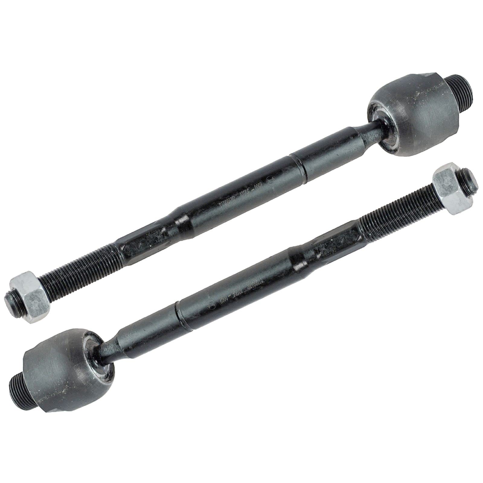 TRQ Front Inner Tie Rod Set Compatible with 2003-2009 Lexus GX470 Toyota 4Runner