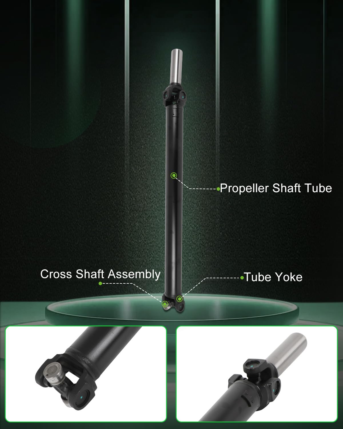 SCITOO?42.14''?Steel Rear Driveshaft Assembly Drive Shaft Prop Shaft For Chevrolet Astro 1999-2003,For GMC Safari 1999-2003,OE#