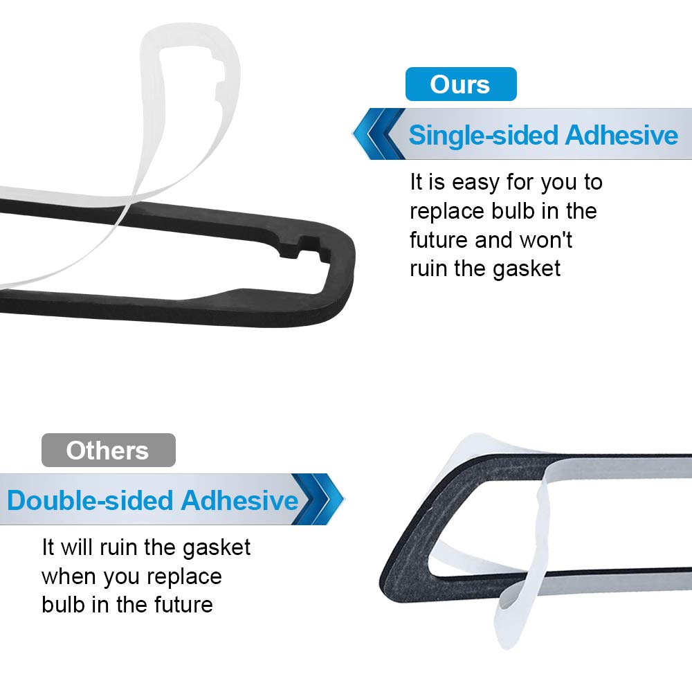 Mbuydiy 3Rd Third Brake Light Gasket Seal Compatible With 1999-2006 Chevy Silverado 1500 2500 3500 Gmc Sierra 1500Hd 2500Hd 3500