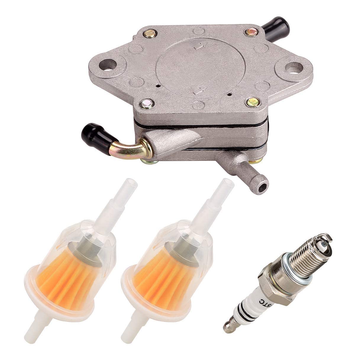 10L0L Golf Cart Fuel Pump Impulse Kit for Club Car DS Precedent 1984-up Gas with 290FE 350FE Kawasaki Engine, Replace OEM 101452