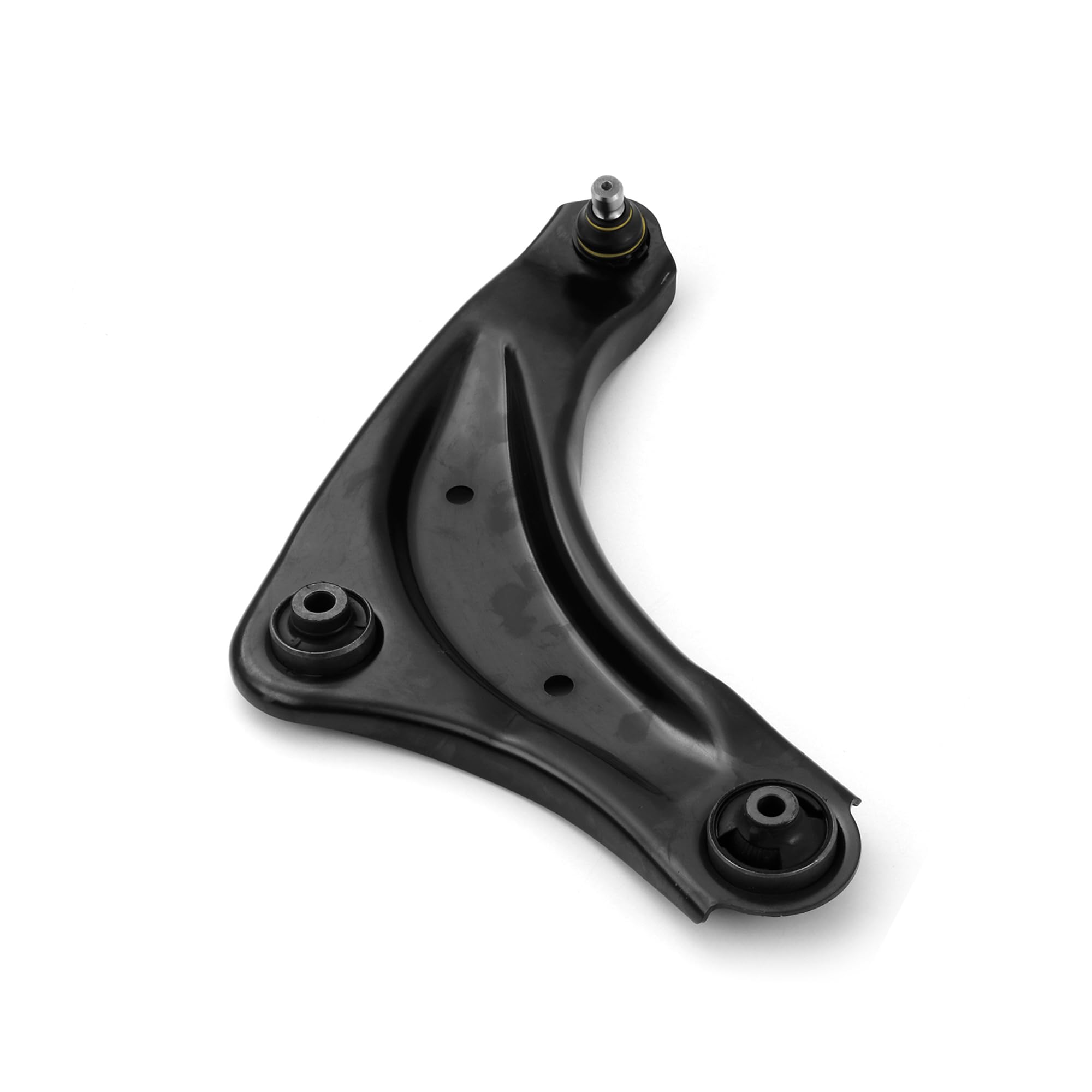 Metrix Premium Chassis Parts Front Right Lower Control Arm w/ Ball Joint & Bushing for Nissan Sentra, Juke, Leaf - Black, Made in Europe