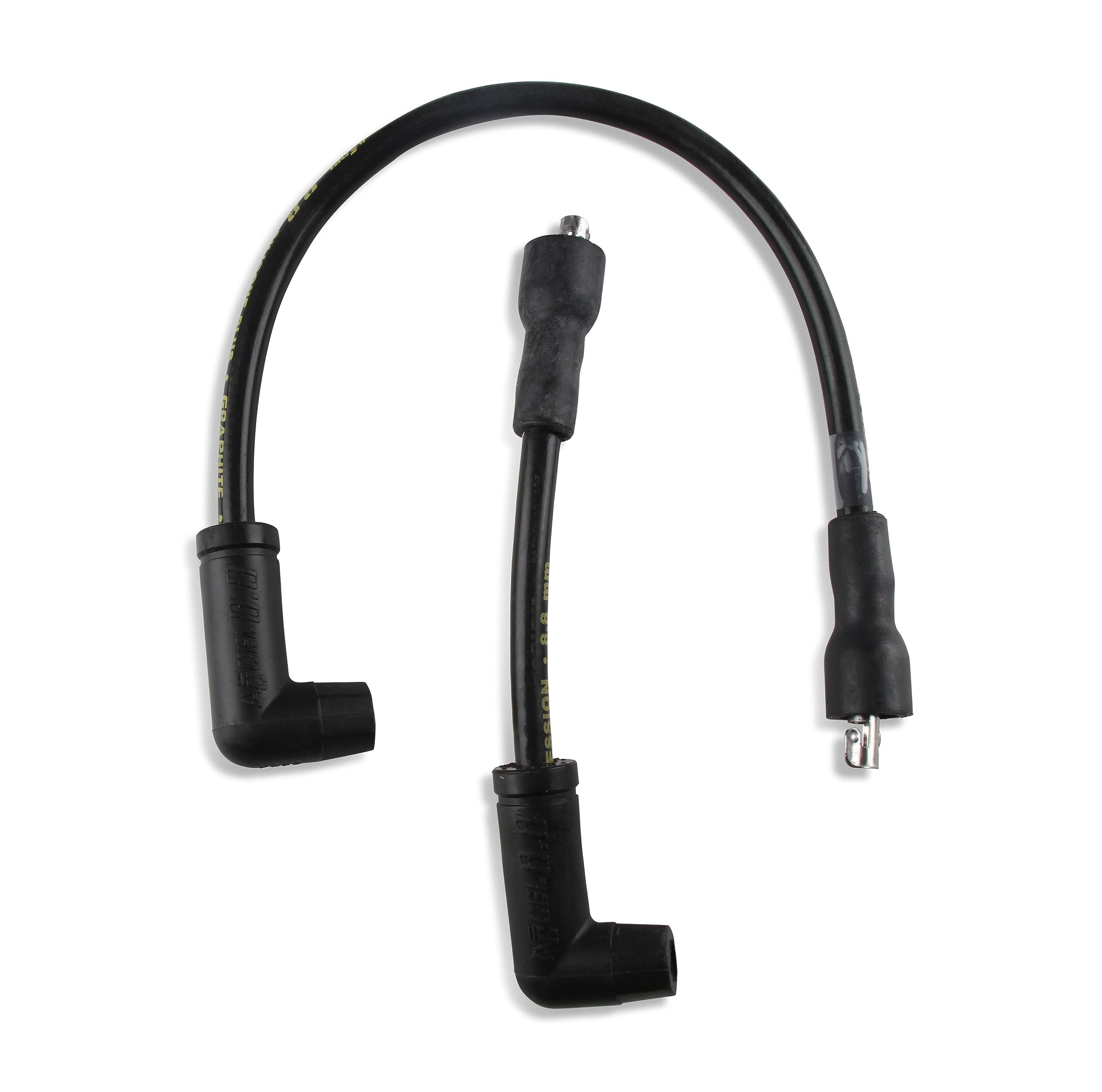 Accel 172086K Custom Wire Set - 8.8Mm - Spiral Core - Black