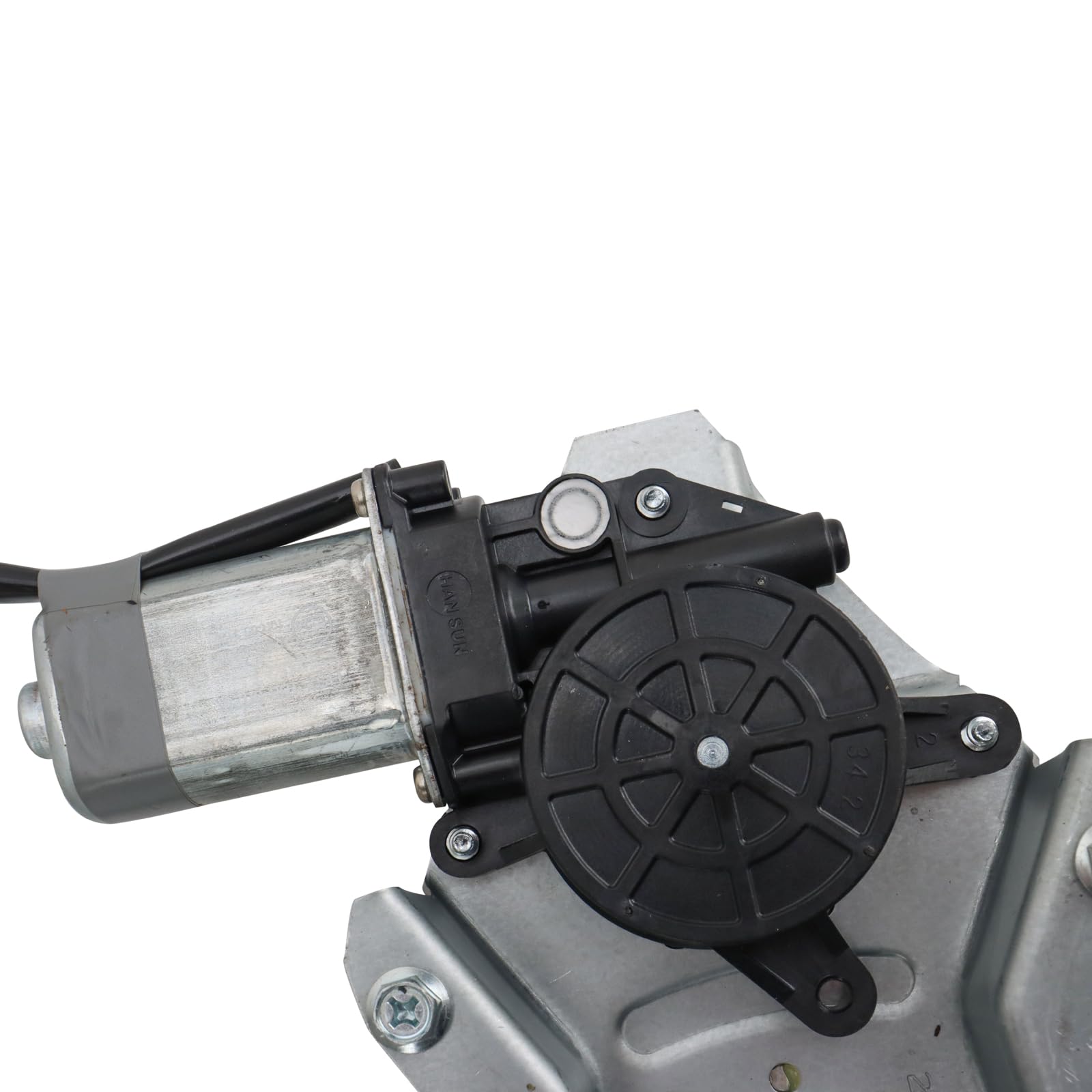 Trq Rear Right Power Window Motor & Regulator Assembly Compatible With 2002-2010 Dodge