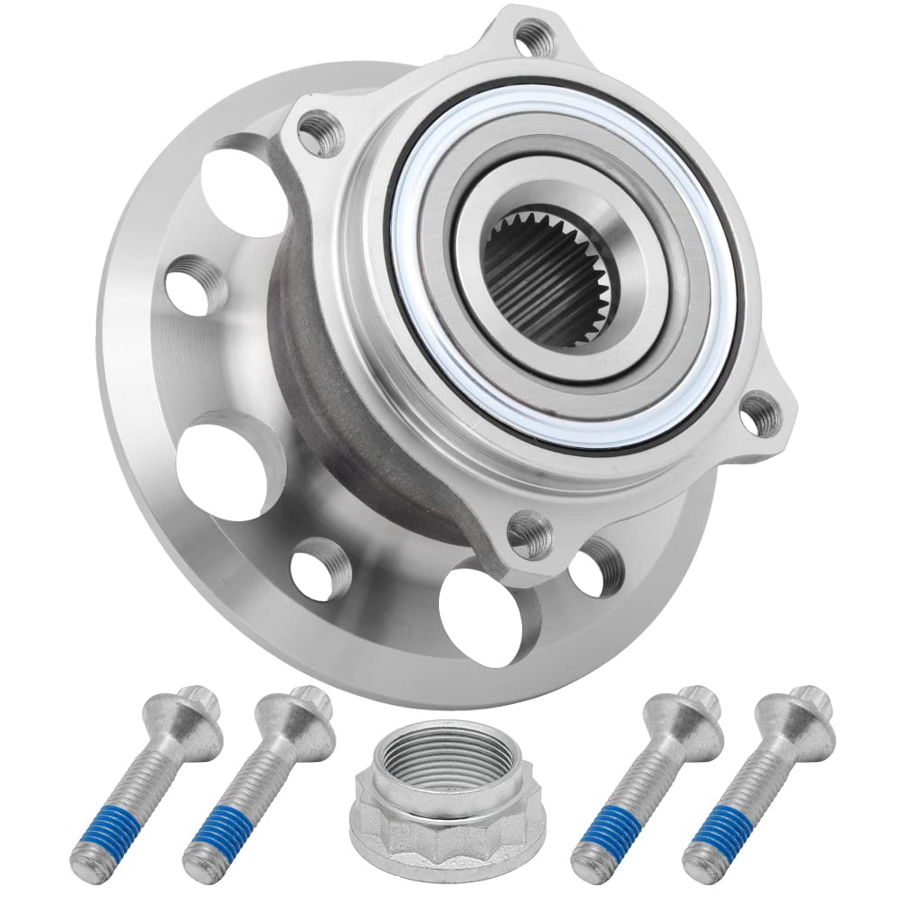 512432H - Rear Premium Pre-Assembled Wheel Hub Bearing Assembly Repair Kit For [Mercedes-Benz] E-Class, Amg Cls, Clk, Glk, Sl, C
