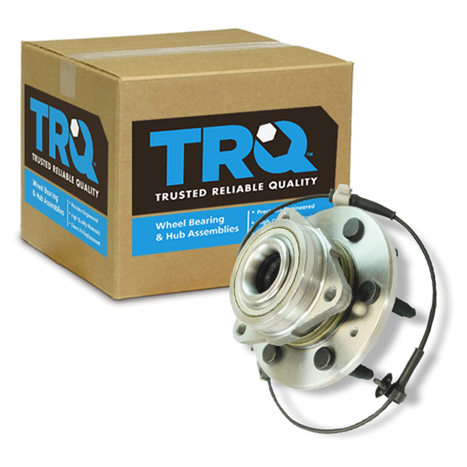 Trq Front Wheel Bearing & Hub Assembly With Abs Sensor Compatible With 2015-2020 Cadillac Escalade Escalade Esv 2013-2019 Xts 20