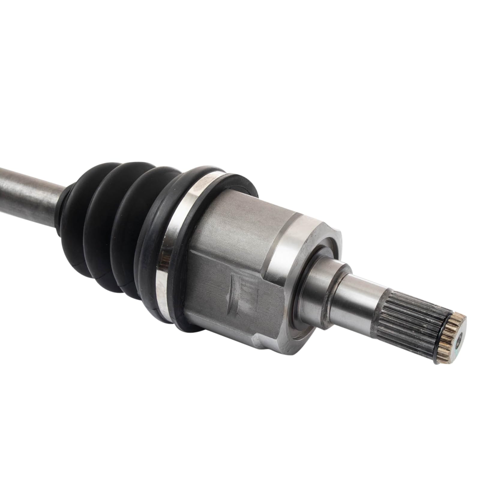 Trq Front Left Cv Axle Shaft Assembly Drivers Side Compatible With 2000-2002 Hyundai Accent