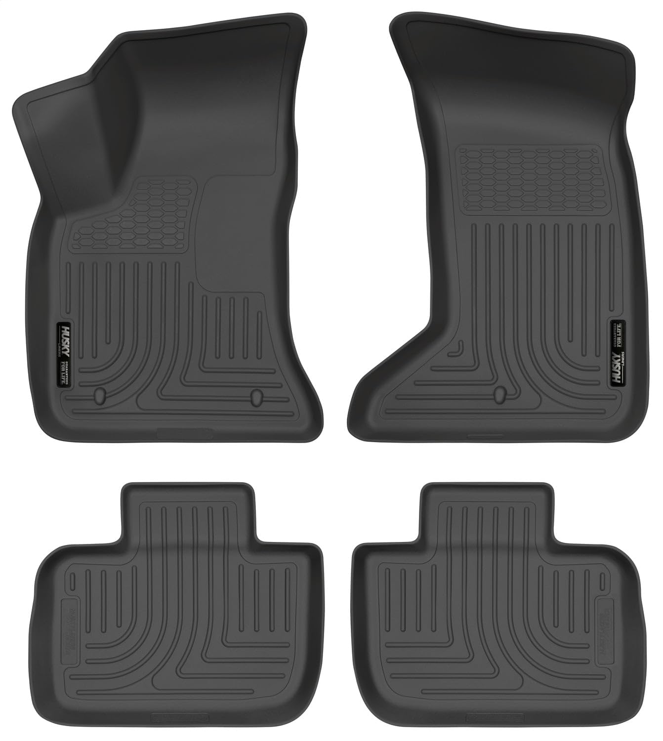 Husky Liners 98081 Weatherbeater Combination Front & 2Nd Seat Floor Liners