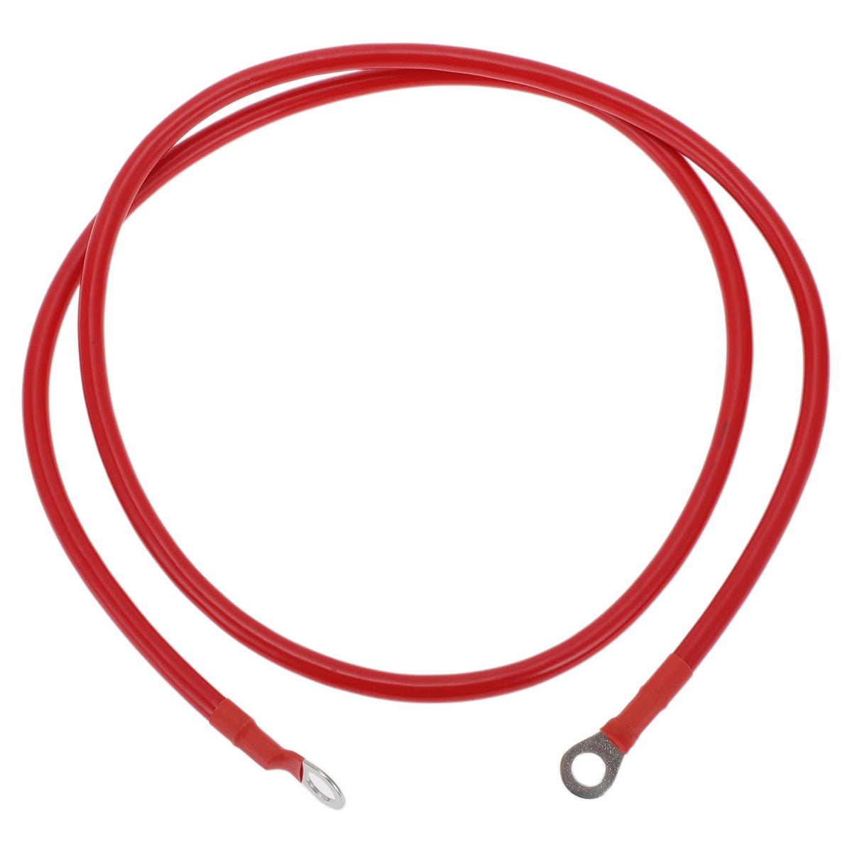 VekAuto 1 Pc Battery Inverter Cable 6 AWG Gauge 4FT 3/8'' Lug 5/16'' Lug Battery Cable Universal for Car Vehicle Boat RV Solar T