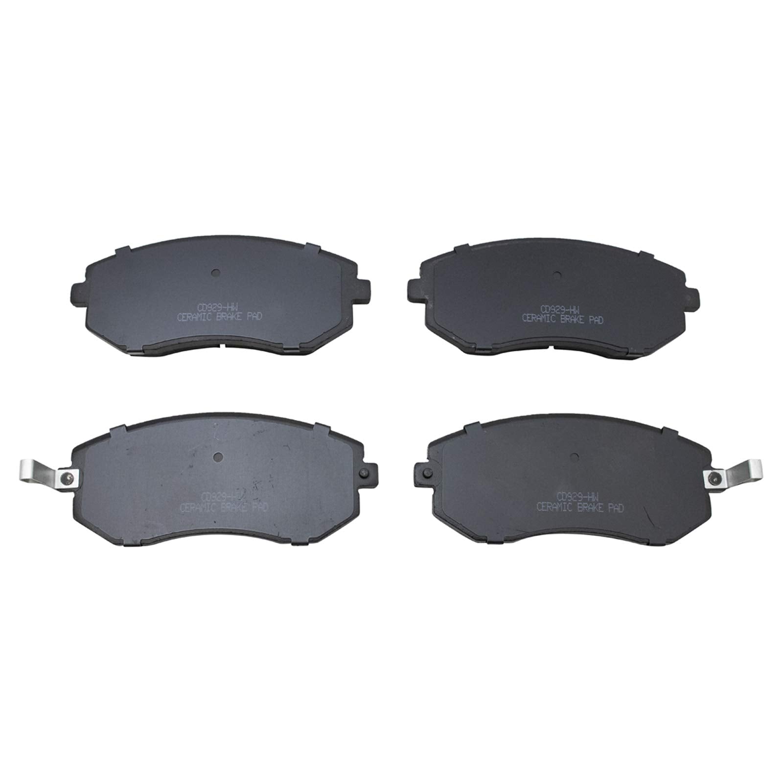 TRQ Front Brake Pads Ceramic Compatible with 2005-2006 Saab 9-2X 2003-2006 Subaru Baja 2003-2010 Forester 2002-2010 Impreza 2002