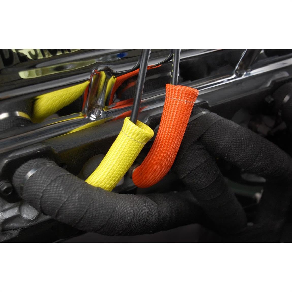 Design Engineering 010511 Protect-A-Boots Black 6 Spark Plug Boot Protector Sleeves (Pack Of 2)