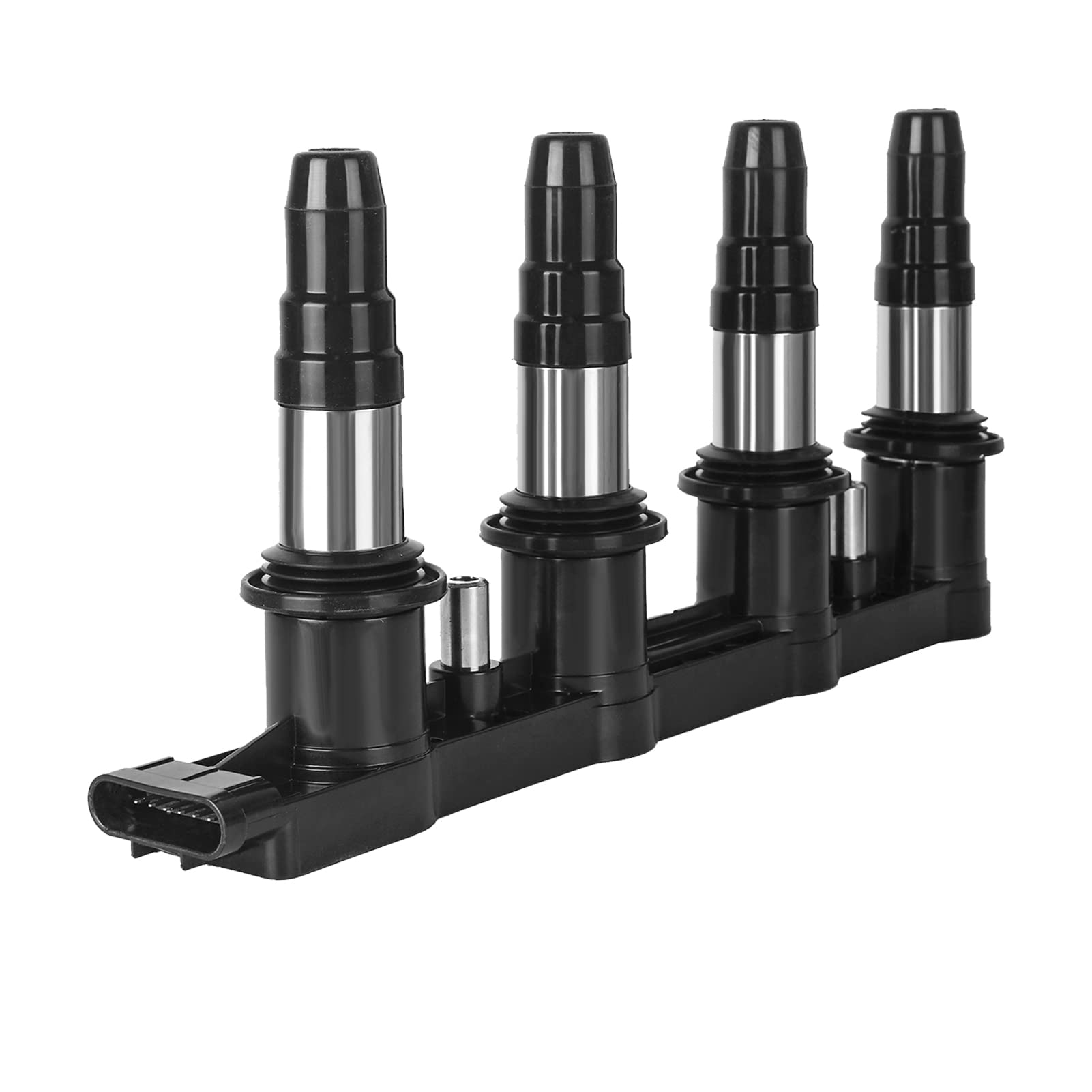 Ignition Coil Pack Fits For 1.6 1.8 L4 Chevy Cruze Sonic Aveo Aveo5 Pontiac G3 2011 2012 2013 2014 2015 2016 2017 2018 1.6L 1.8L Coil Packs Replaces Uf620# 25186687 C1646