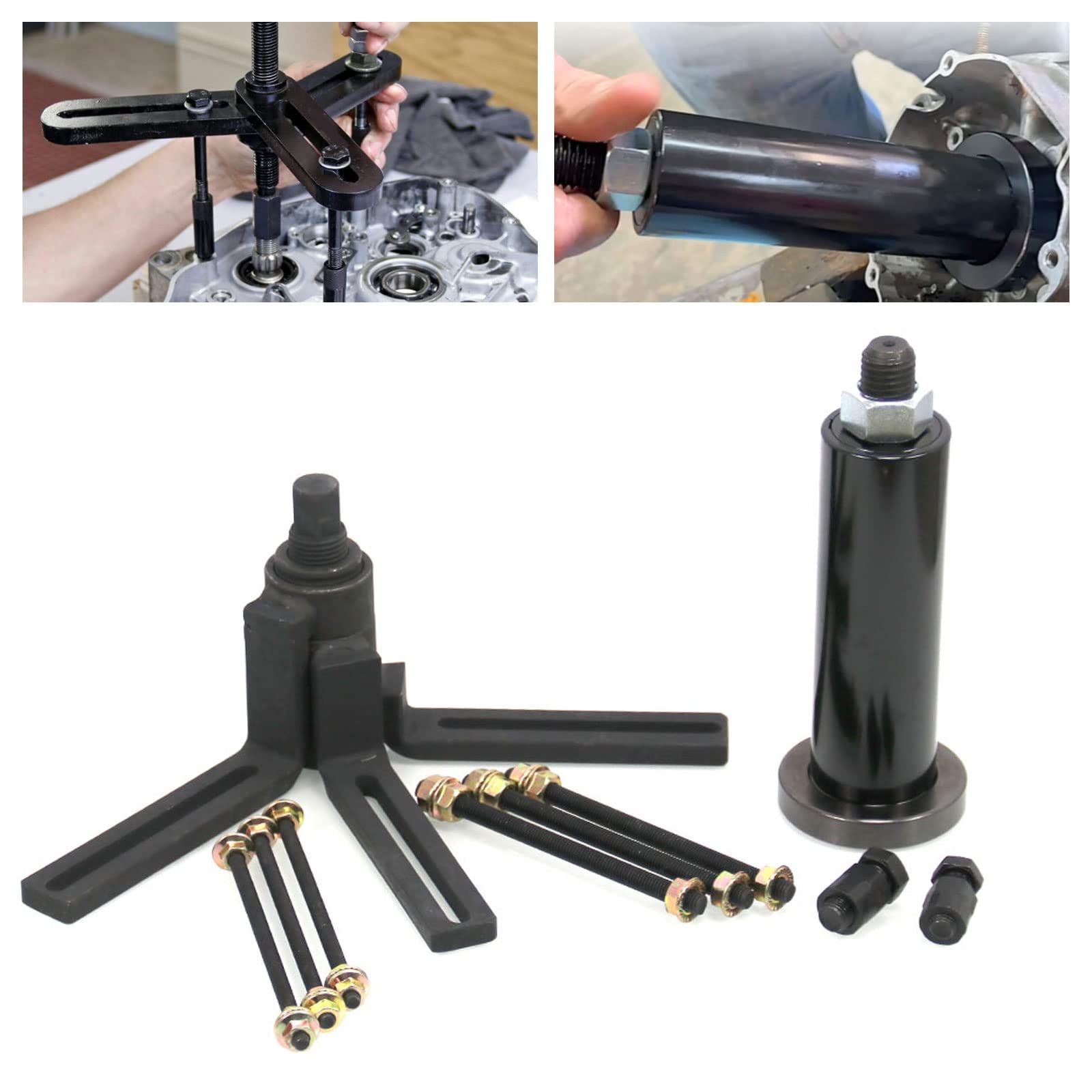 RYANSTAR RACING Crank Case Splitter Separator And Crank Puller Installation Tools Off Road Vehicle Auto Supplies With C-clip Ada