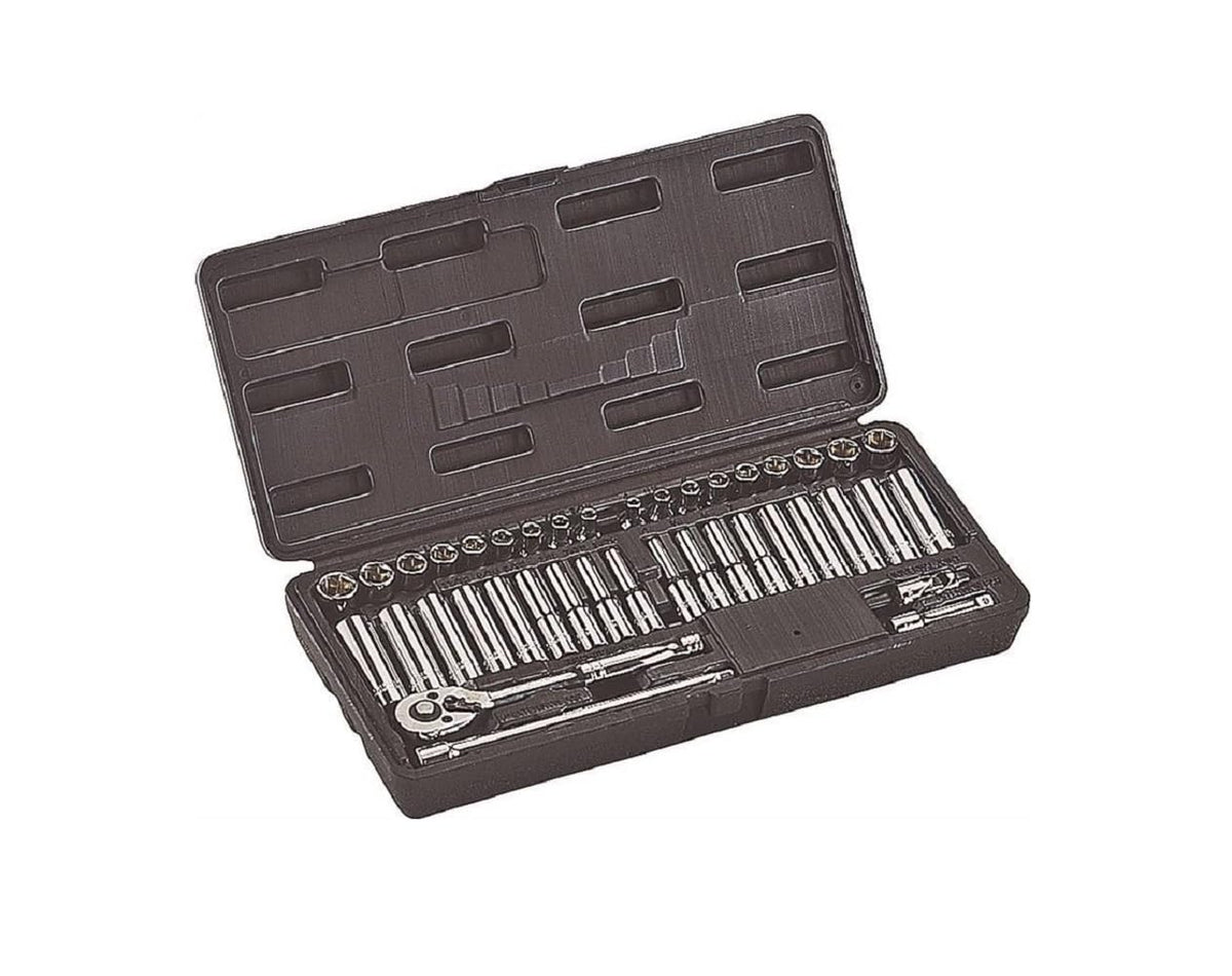 MINTCRAFT TS-402-1/4SA/ME Socket Set, 1/4-Drive, 40-Piece