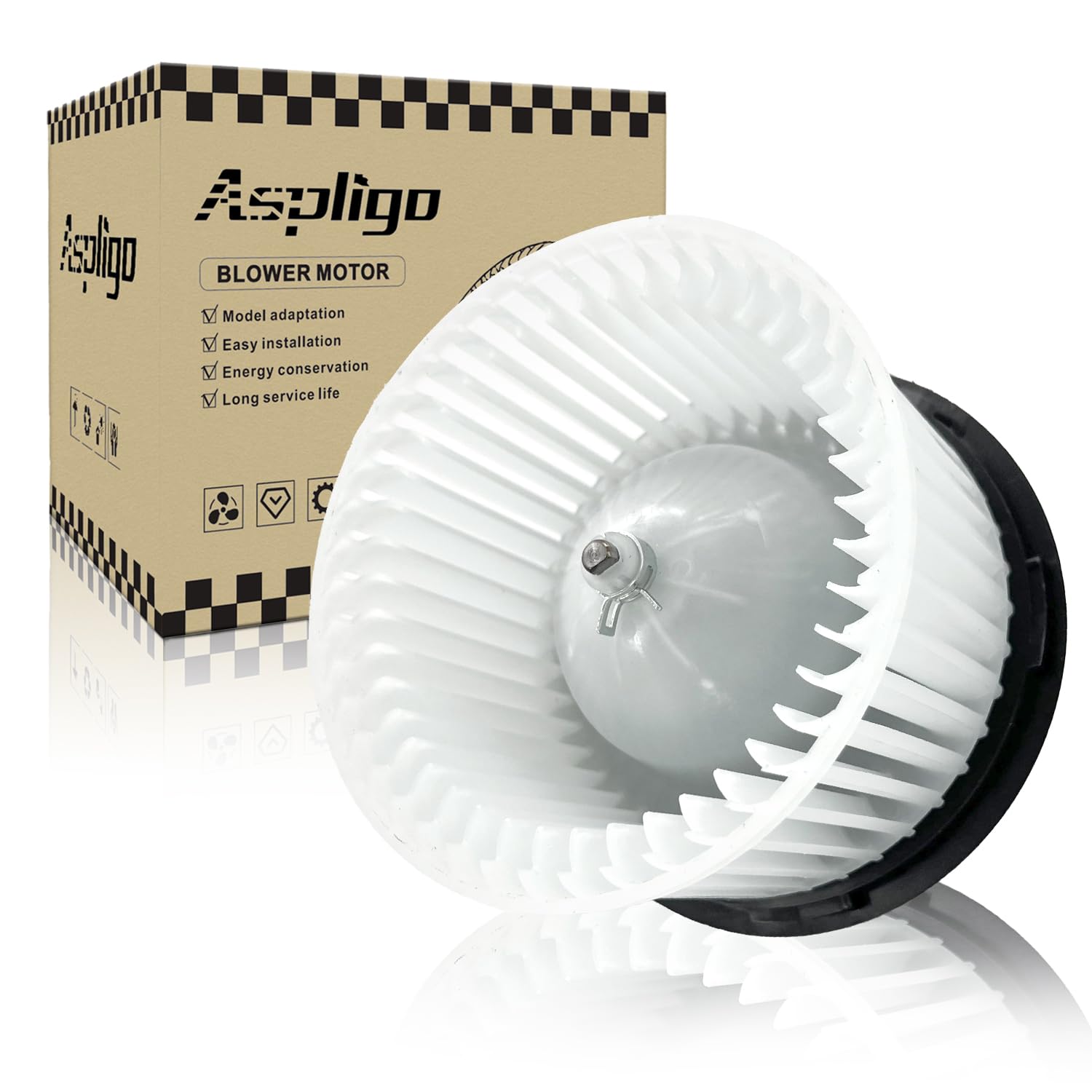 Aspligo 700287 Ac Heater Blower Motor Fan Assembly Fit For Nissan Versa 2007 2008 2009 2010 2011 27226Ee91C