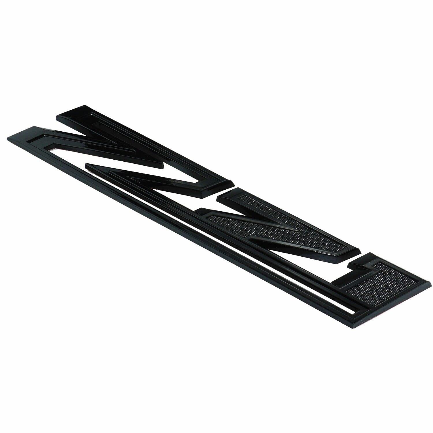 2X Large Size Z71 RH LH Side Fender Emblem Nameplate Badge Decal Replacement for 2019-2021 Chevy Silverado (Matte Black)