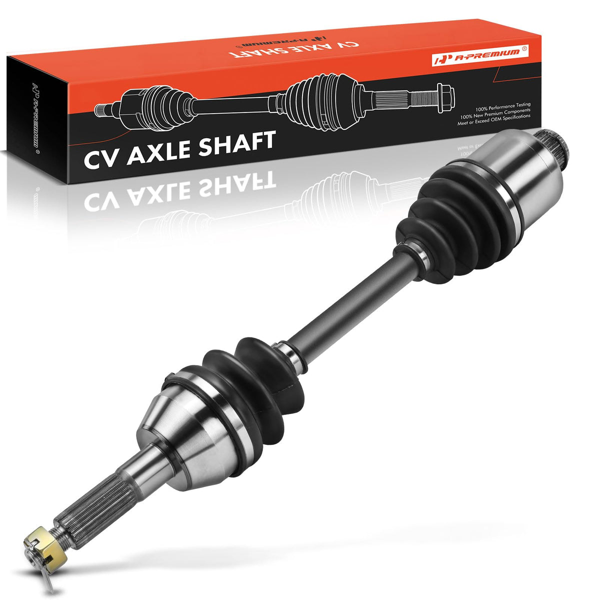 A-Premium CV Axle Shaft Assembly Compatible with Polaris Sportsman 400/450/500/600/700/800/MV7, 2003-2010, Rear Left or Right, R