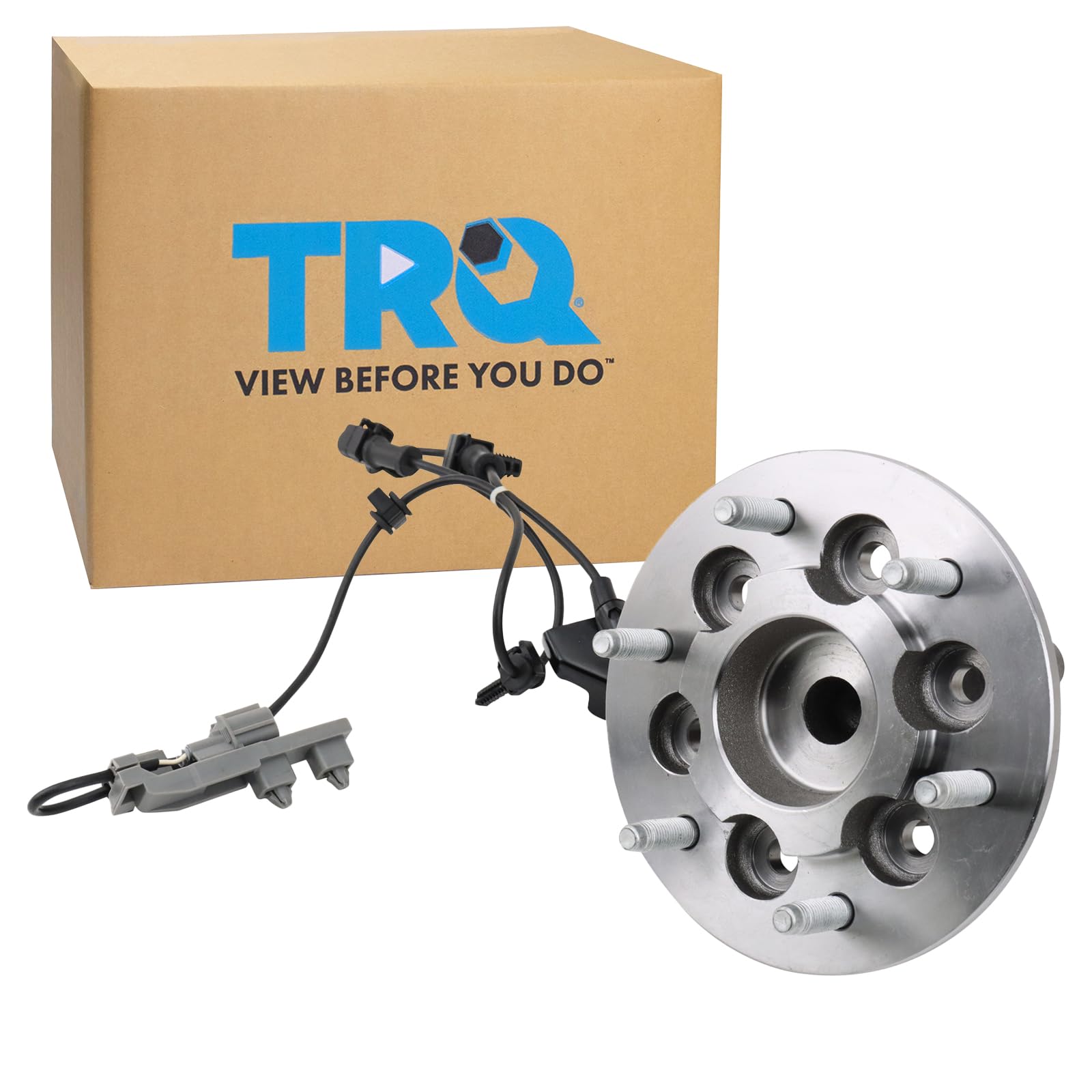 Trq Front Wheel Bearing & Hub Assembly With Abs Sensor Compatible With 2004-2008 Chevrolet Colorado Gmc Canyon 2007-2008 Isuzu I