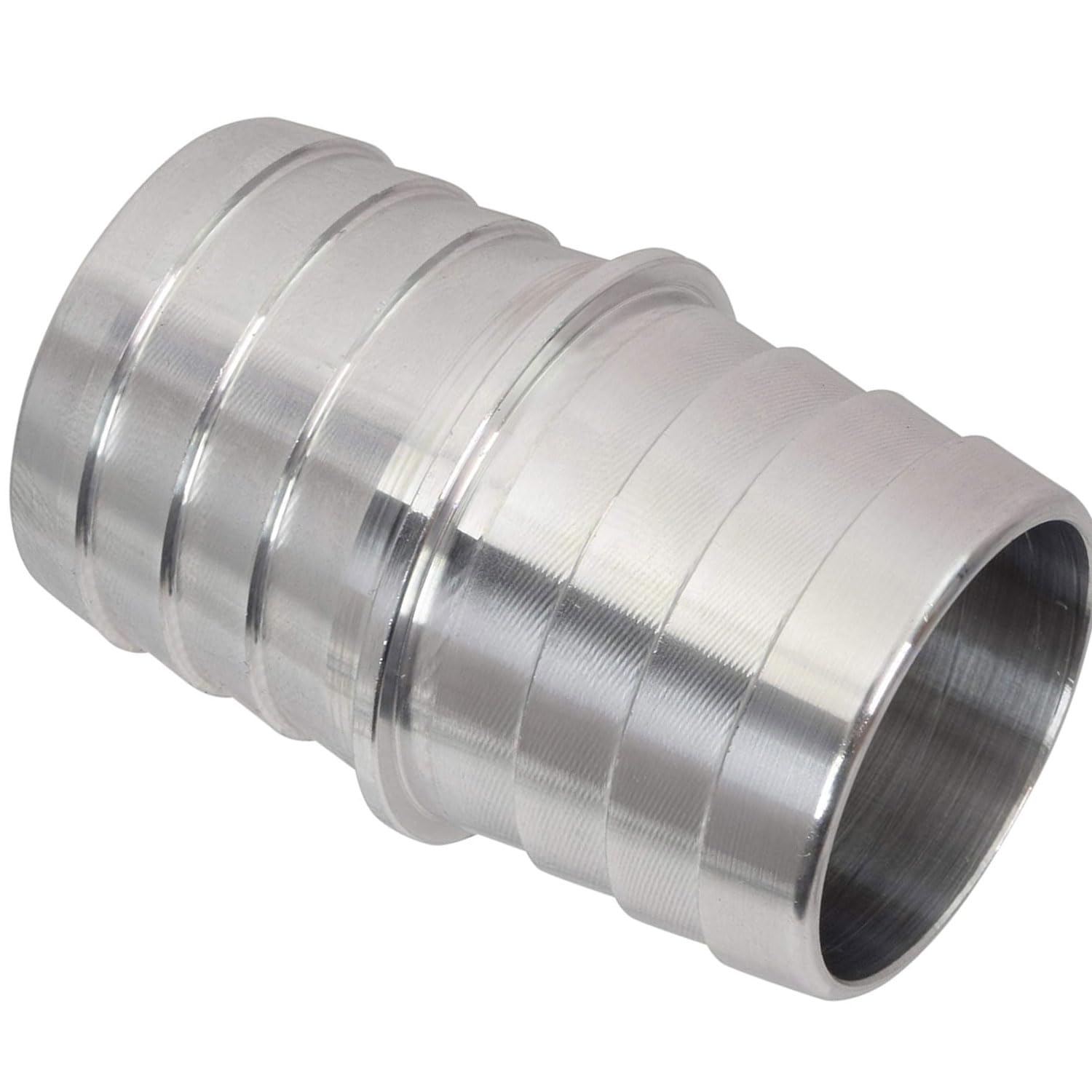 ICT Billet 1-1/4'' to 1-1/4'' Inch Hose Barb Splice Coupler Repair Fitting Adapter Connector Radiator Coolant Intercooler Heat E