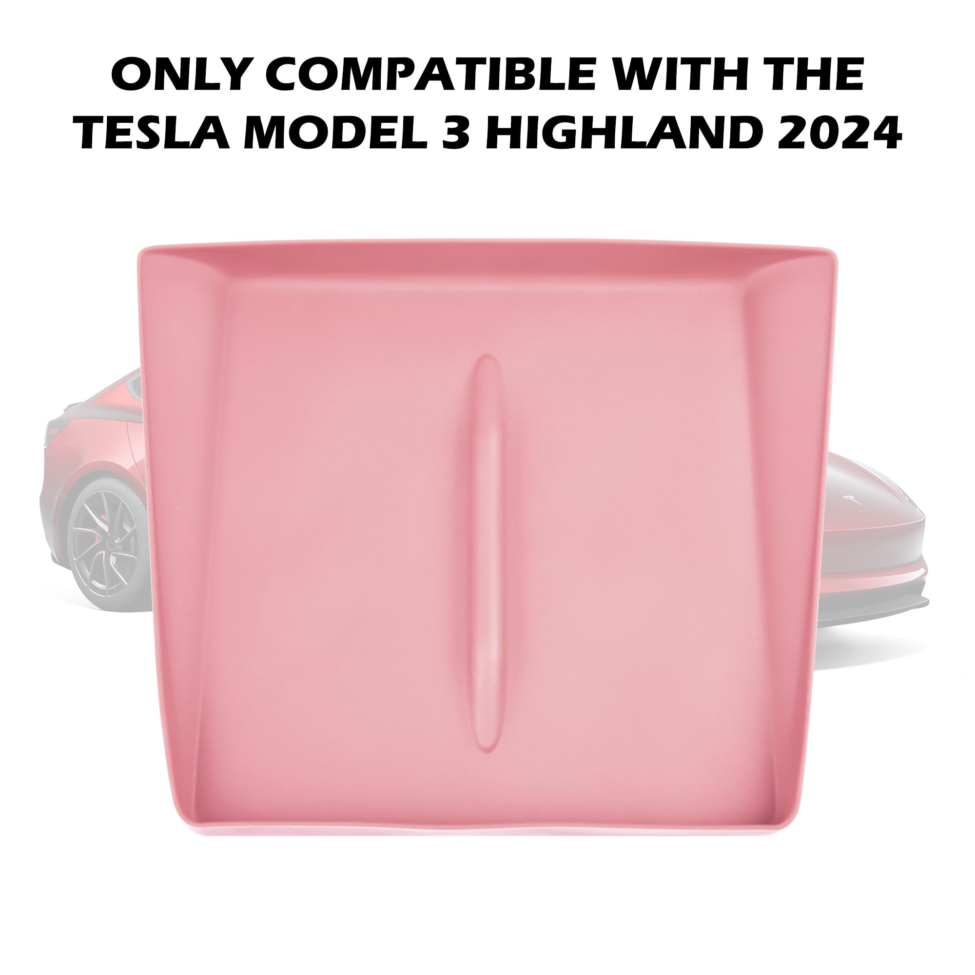 frani Center Console Silicone Mat Designed for Tesla Model 3 Highland Refresh,Non-Slip Design Tesla Model 3 Accessories 2024 202