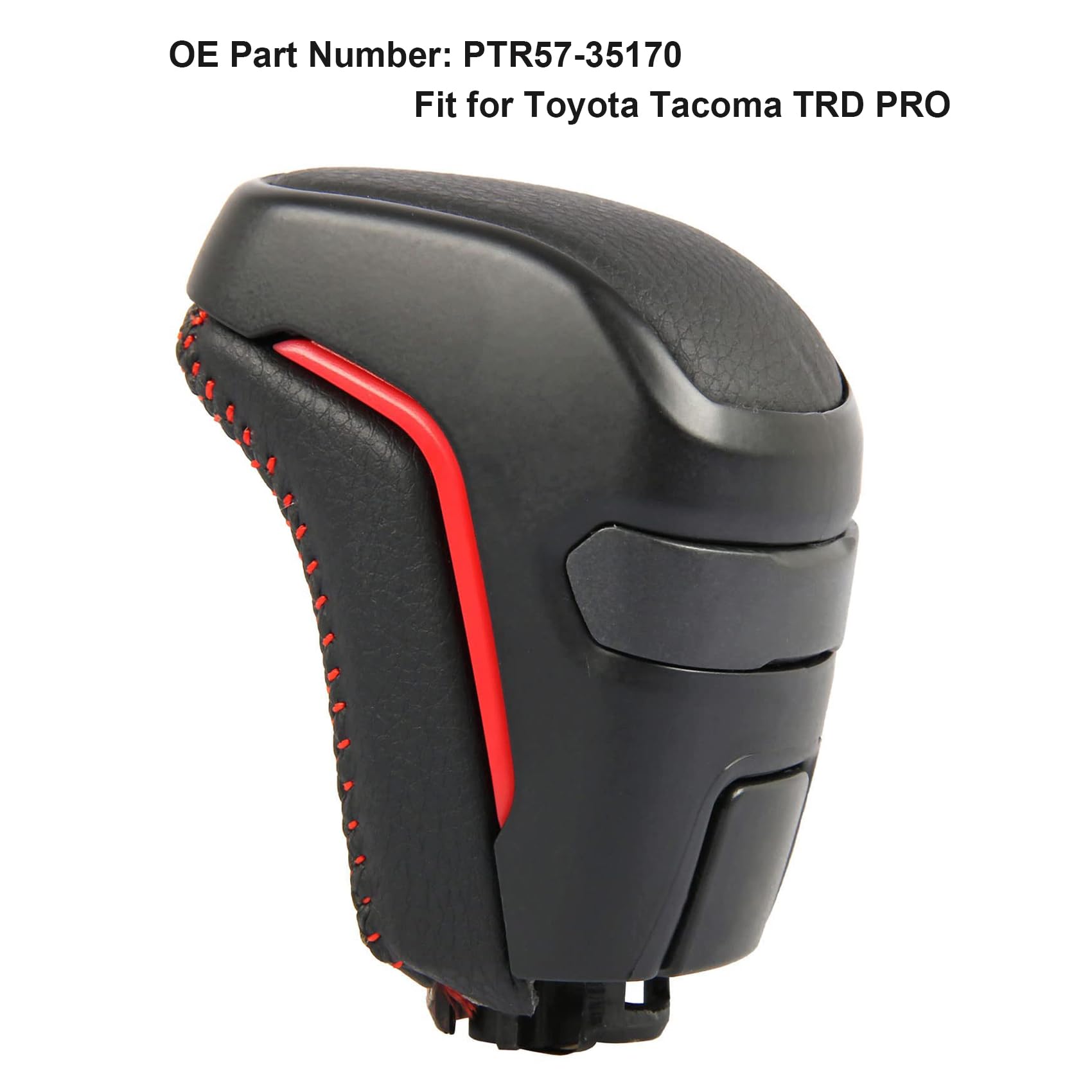 Automatic Shift Knob Handle Replacement For Toyota Tacoma Trd Pro 2016-2021 2.7L L4 3.5L V6 Ptr57-35170 Ptr5735170