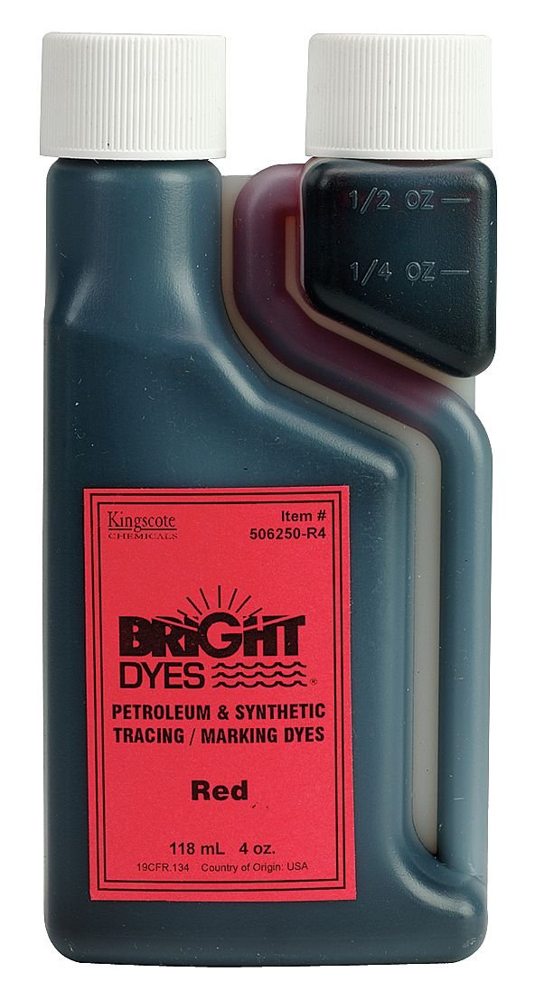 Color Coding Dye, Red, 4 Oz.