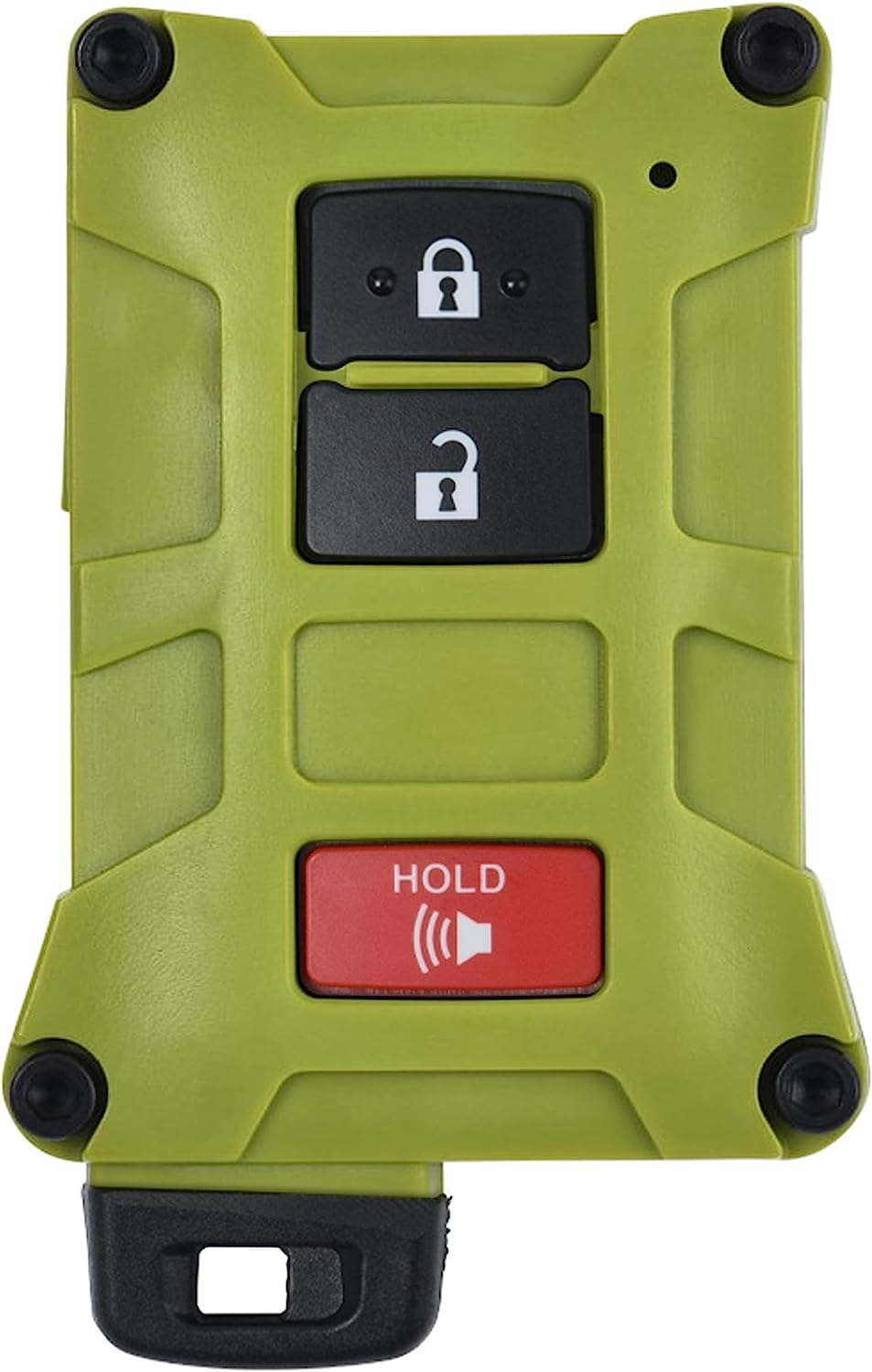 Ajt Design Replacement Key Fob Case For Toyota Tacoma, Tundra, 4Runner V1 - Custom Made In Usa (Color: Electric Green)