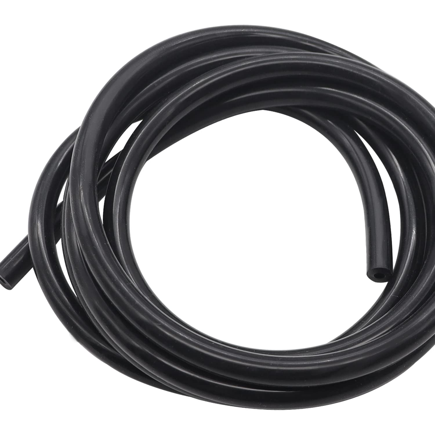 Taiss 6Ft Id 3/8 '(10Mm) Silicone Vacuum Tubing Hose Line (Black),High Temperature 130Psi Max Pressure