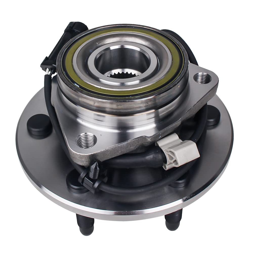 Parod 515036 4Wd/Awd Front Wheel Hub Bearing Assembly Compatible With Cadillac Escalade, Chevy Silverado, Avalanche 1500, Express, Tahoe, Suburban, Gmc Savana, Yukon, Sierra 6Lugs W/Abs
