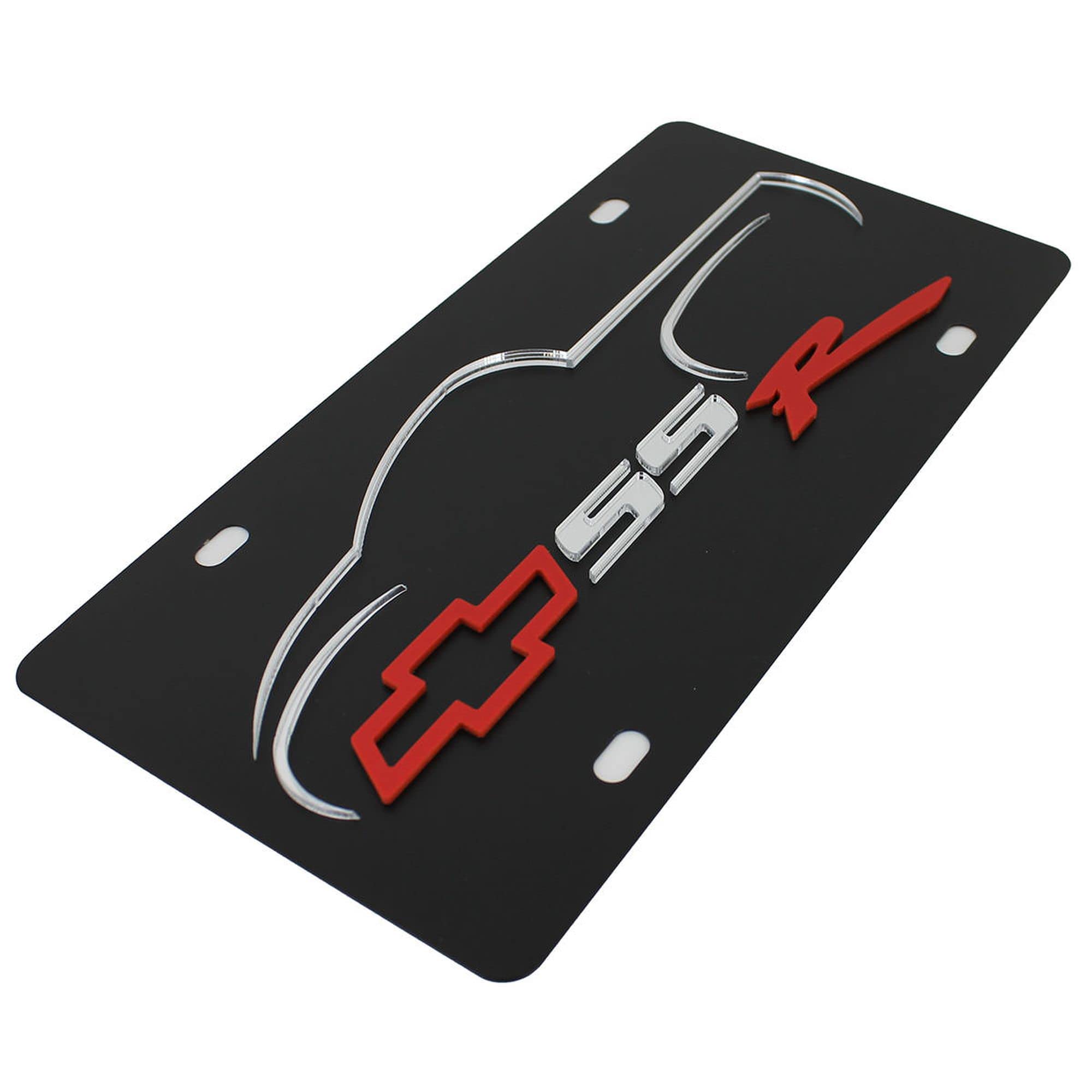 Eurosport Daytona- Compatible With -, Chevrolet Ssr - Carbon Steel License Plate